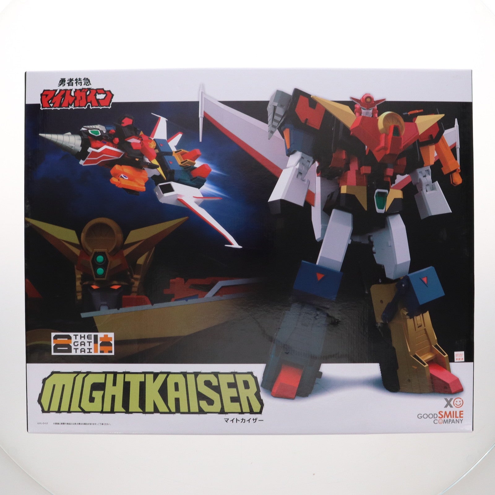 【中古即納】[FIG] THE合体 マイトカイザー 勇者特急マイトガイン 完成品 可動フィギュア グッドスマイルカンパニー(20240428)