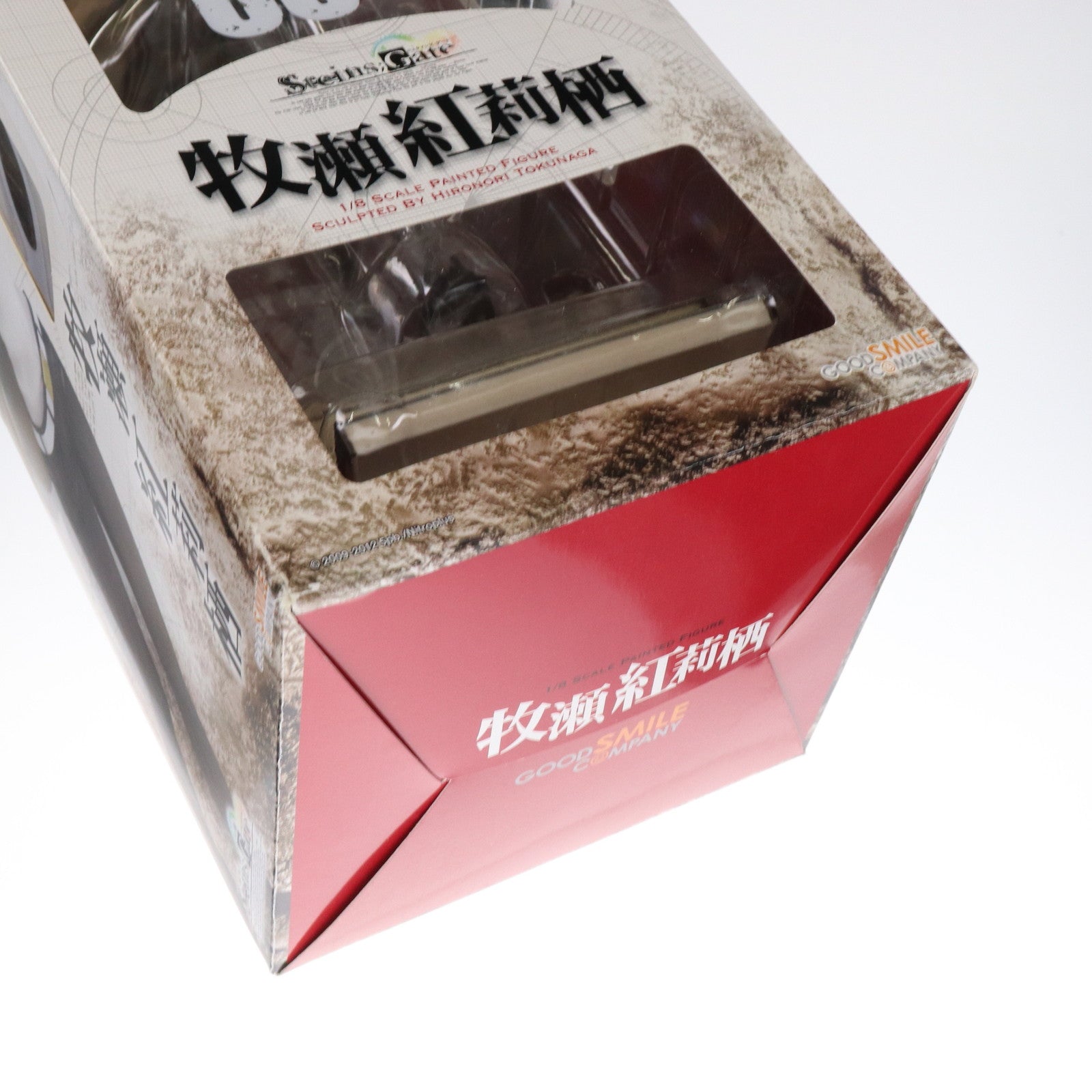 【中古即納】[FIG] 牧瀬紅莉栖(まきせくりす) STEINS;GATE(シュタインズ・ゲート) 1/8 完成品 フィギュア グッドスマイルカンパニー(20120330)
