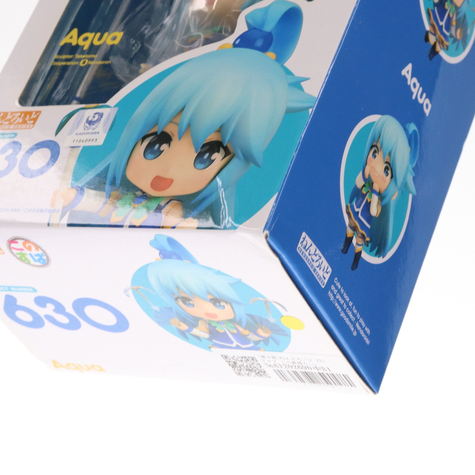 【中古即納】[FIG] (再々販) ねんどろいど 630 アクア この素晴らしい世界に祝福を! 完成品 可動フィギュア グッドスマイルカンパニー(20191207)