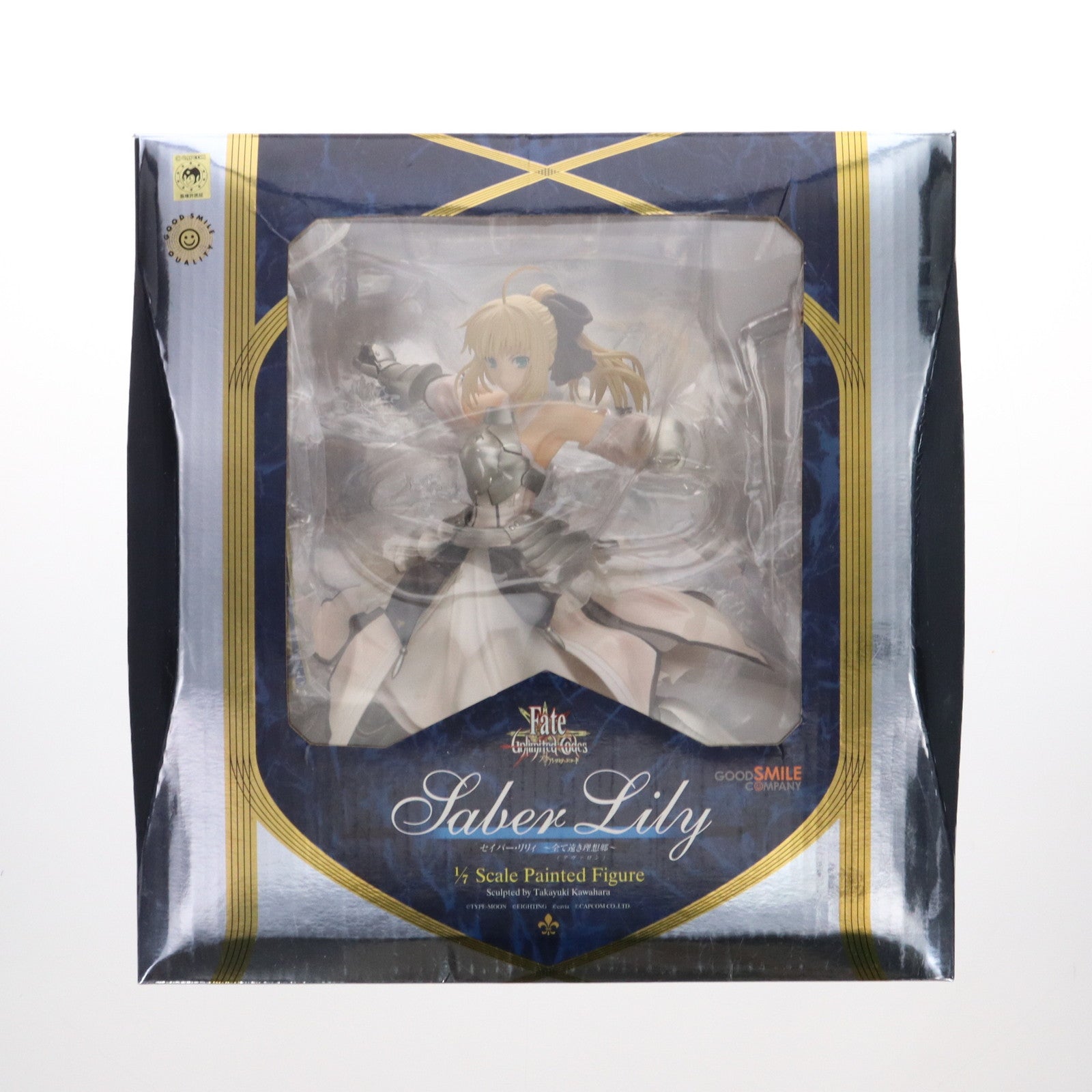 【中古即納】[FIG] セイバー・リリィ ～全て遠き理想郷(アヴァロン)～ Fate/unlimited codes(フェイト/アンリミテッドコード) 1/7 完成品 フィギュア グッドスマイルカンパニー(20120117)