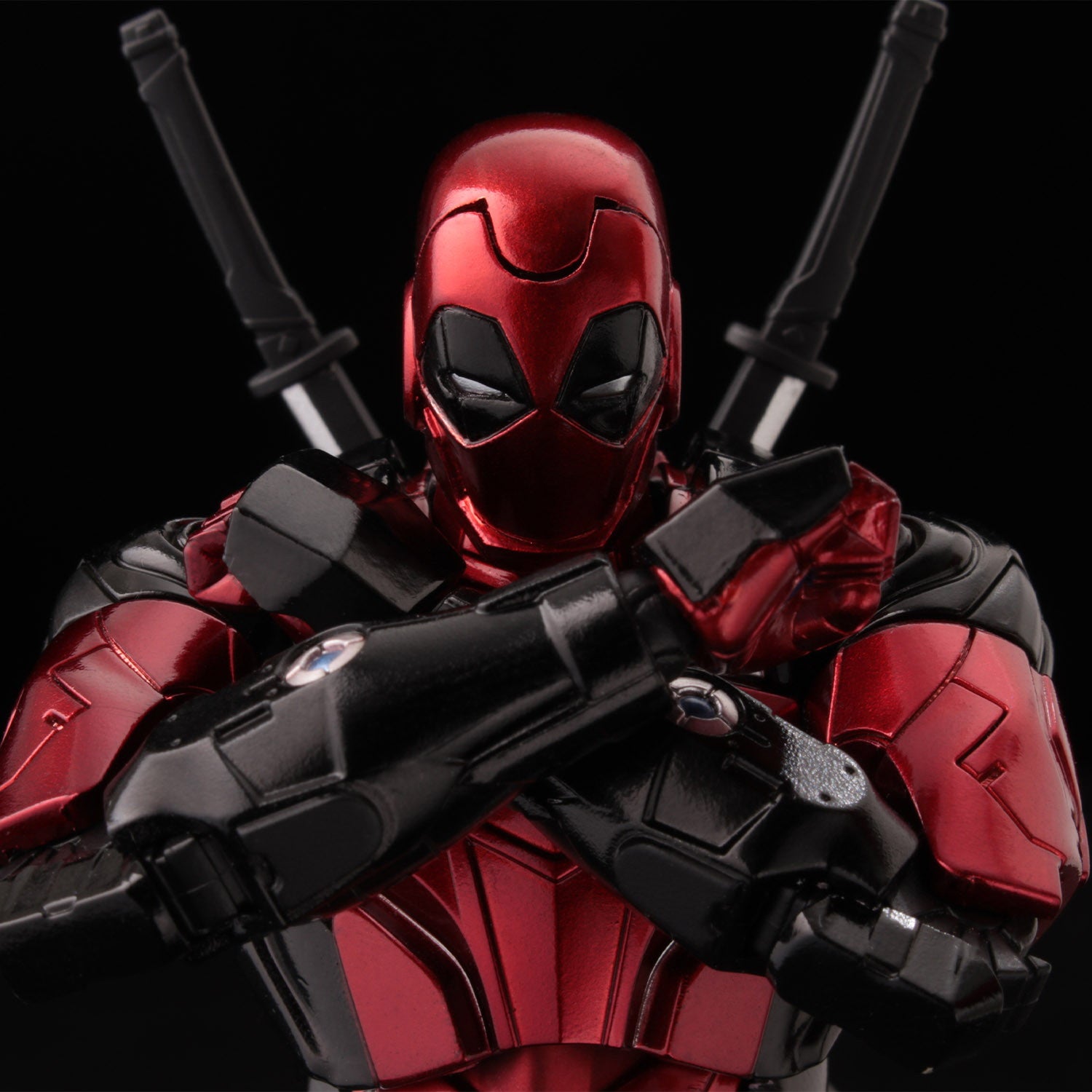 【中古即納】[FIG] (二次再販) FIGHTING ARMOR(ファイティングアーマー) デッドプール MARVEL(マーベル) 完成品 可動フィギュア 千値練(せんちねる)(20241130)