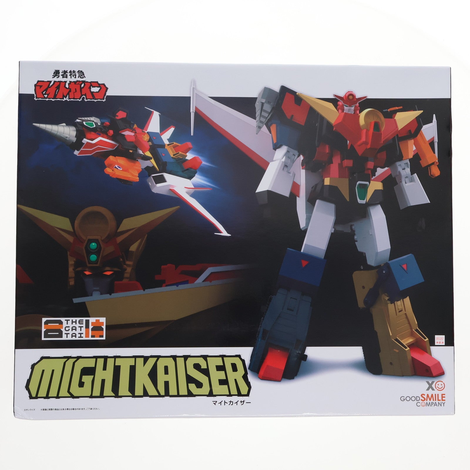 【中古即納】[FIG] THE合体 マイトカイザー 勇者特急マイトガイン 完成品 可動フィギュア グッドスマイルカンパニー(20240428)