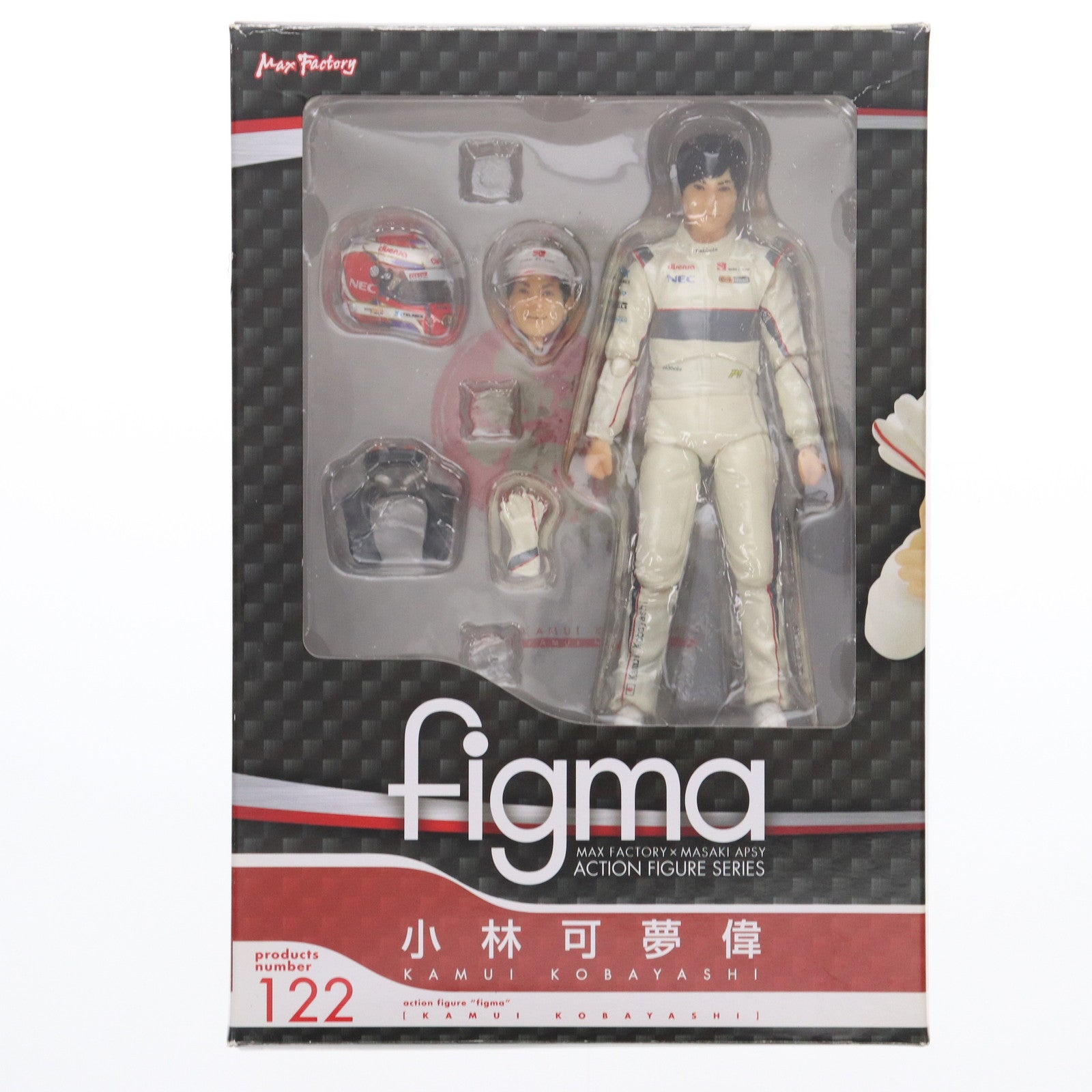 【中古即納】[FIG] figma(フィグマ) 122 小林可夢偉(こばやしかむい) 完成品 可動フィギュア マックスファクトリー(20120328)