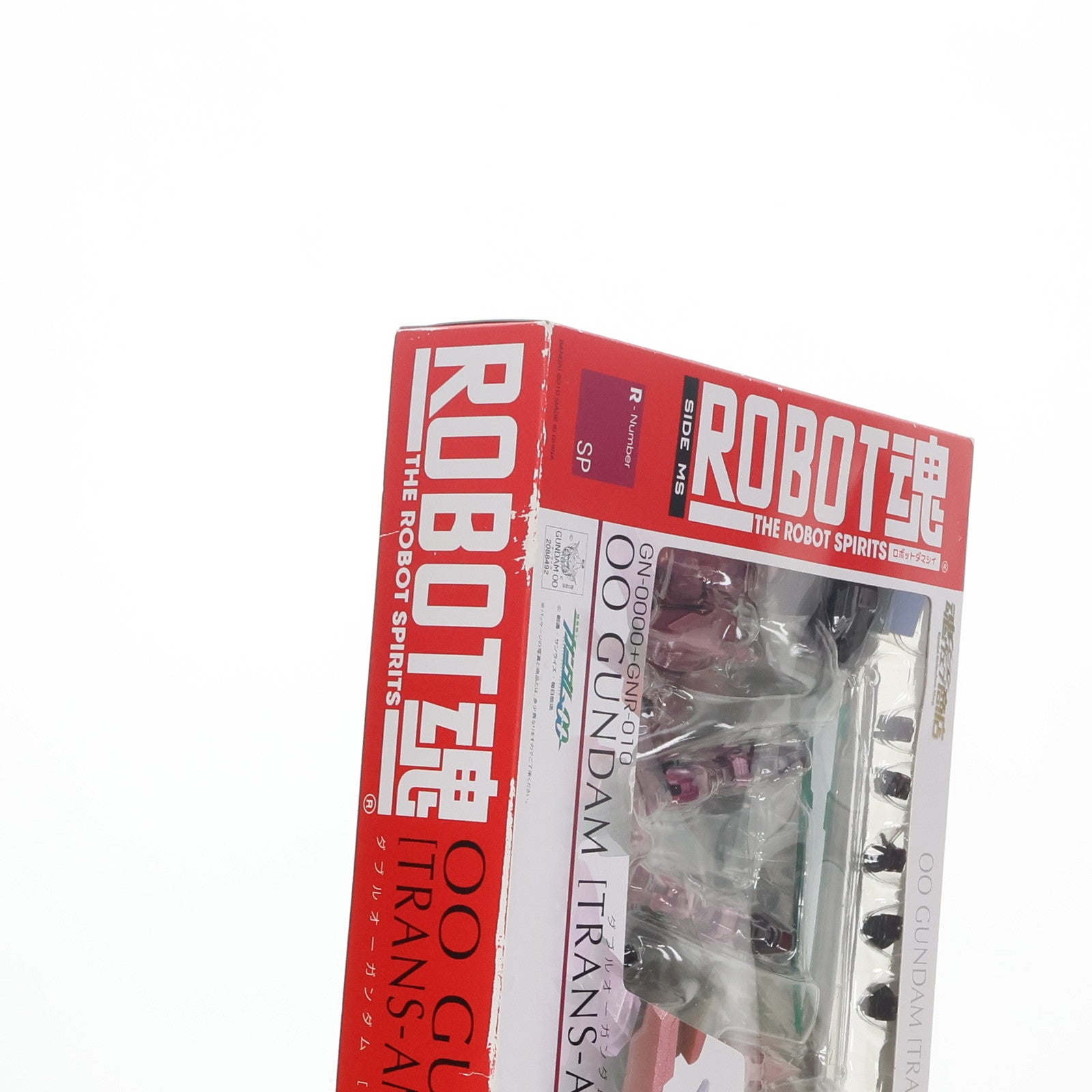 【中古即納】[FIG] 魂ウェブ商店限定 ROBOT魂(SIDE MS) ダブルオーガンダム トランザムライザー 機動戦士ガンダム00(ダブルオー) 完成品 可動フィギュア バンダイ(20081227)