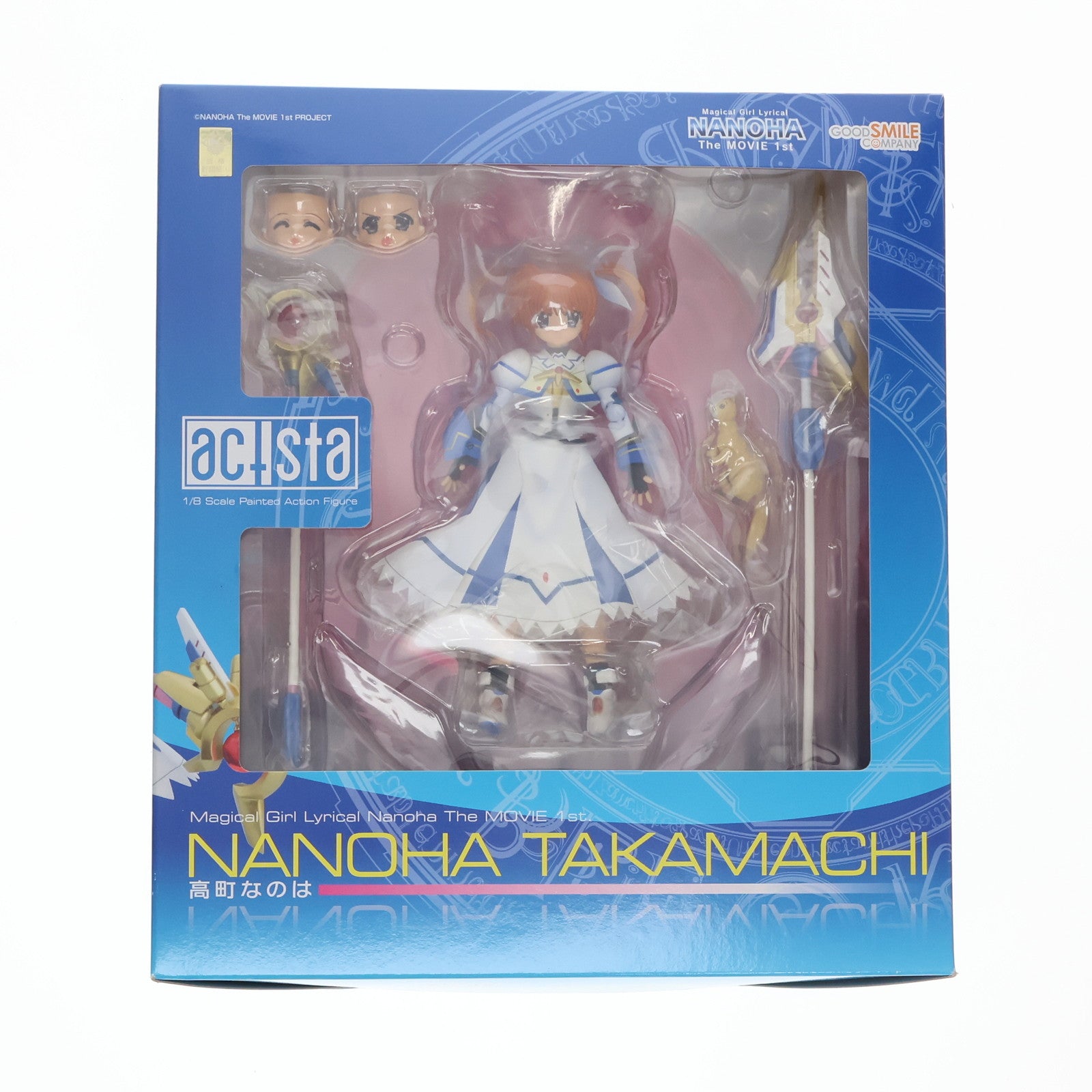 【中古即納】[FIG] actsta(アクスタ) 高町なのは(たかまちなのは) 魔法少女リリカルなのは The MOVIE 1st 1/8 完成品 可動フィギュア グッドスマイルカンパニー(20110212)