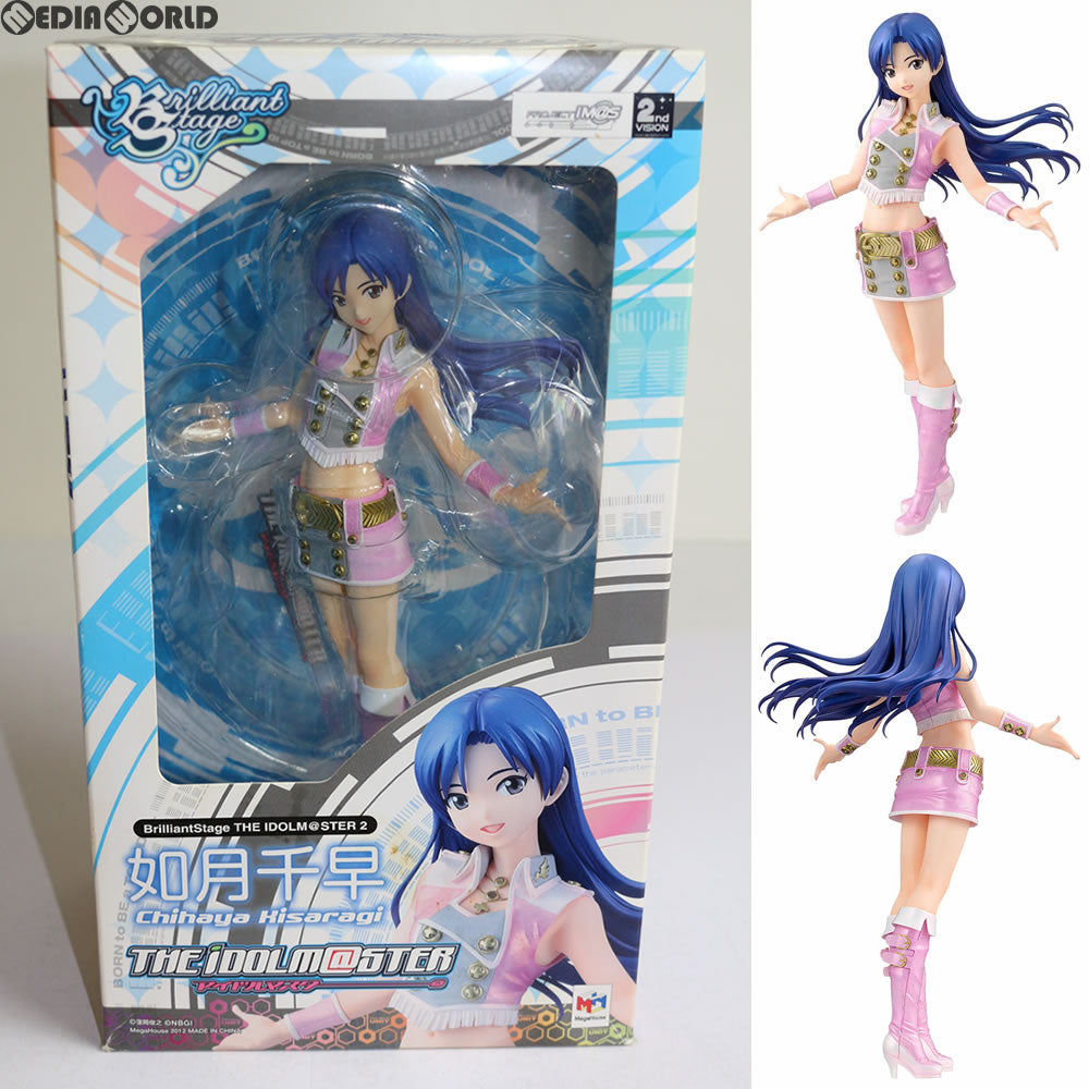 【中古即納】[FIG] ブリリアントステージ 如月千早(きさらぎちはや) アイドルマスター2(THE IDOLM@STER2) 1/7 完成品 フィギュア メガハウス(20121129)