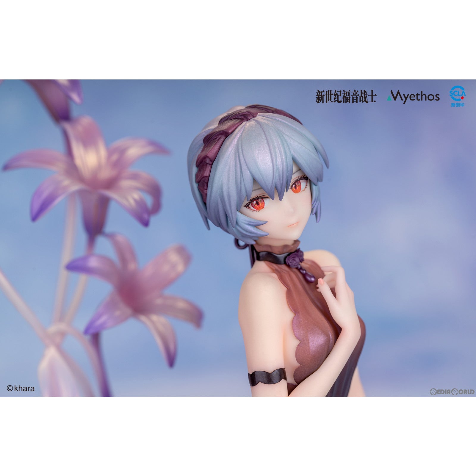 【中古即納】[FIG] 綾波レイ&式波・アスカ・ラングレー 花の言Ver. エヴァンゲリオン 1/7 完成品 フィギュア Myethos(ミートス)(20240303)