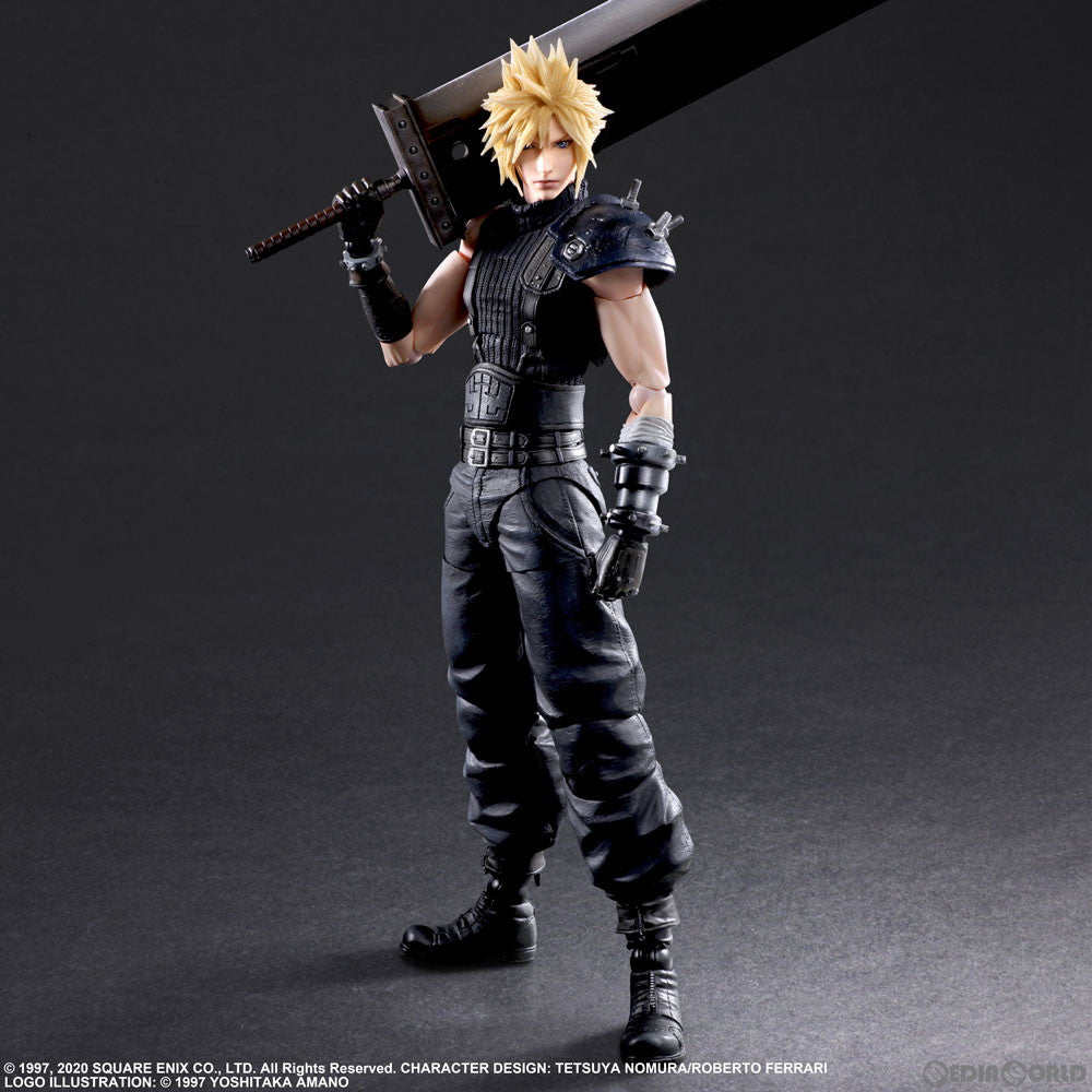 【中古即納】[FIG] PLAY ARTS改(プレイアーツ改) クラウド・ストライフ Version 2 FINAL FANTASY VII REMAKE(ファイナルファンタジー7 リメイク) 完成品 可動フィギュア スクウェア・エニックス(20230707)