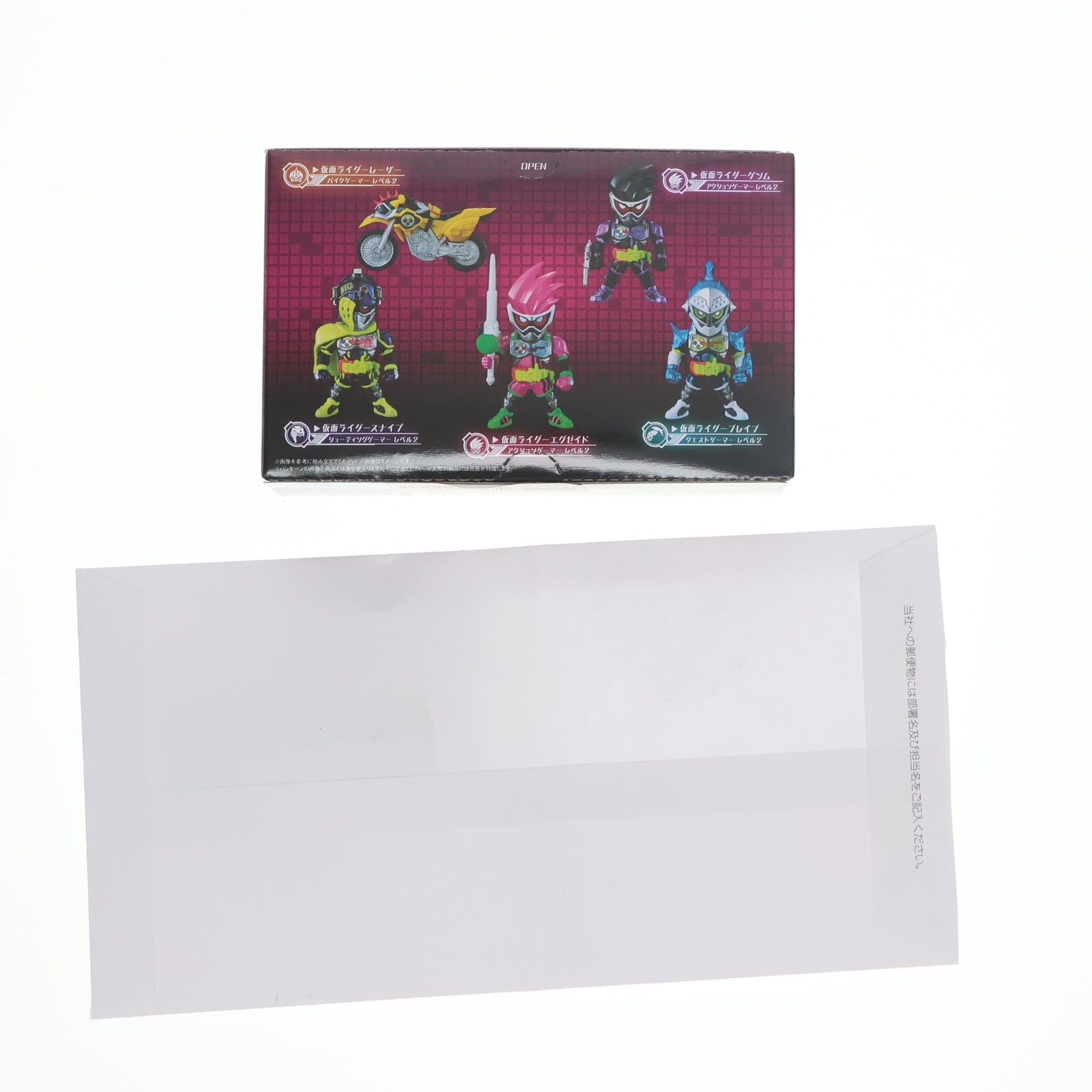 【中古即納】[FIG] (食玩) 初期不良対応済 プレミアムバンダイ限定 CONVERGE(コンバージ) KAMEN RIDER PB11 仮面ライダーエグゼイド プレミアムエディション -Select Your GASHAT- 完成品 フィギュア バンダイ(20200131)
