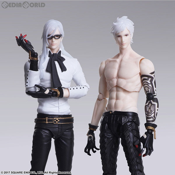 【中古即納】[FIG] BRING ARTS(ブリングアーツ) アダム & イヴ NieR:Automata(ニーア オートマタ) 完成品 可動フィギュア スクウェア・エニックス(20200116)