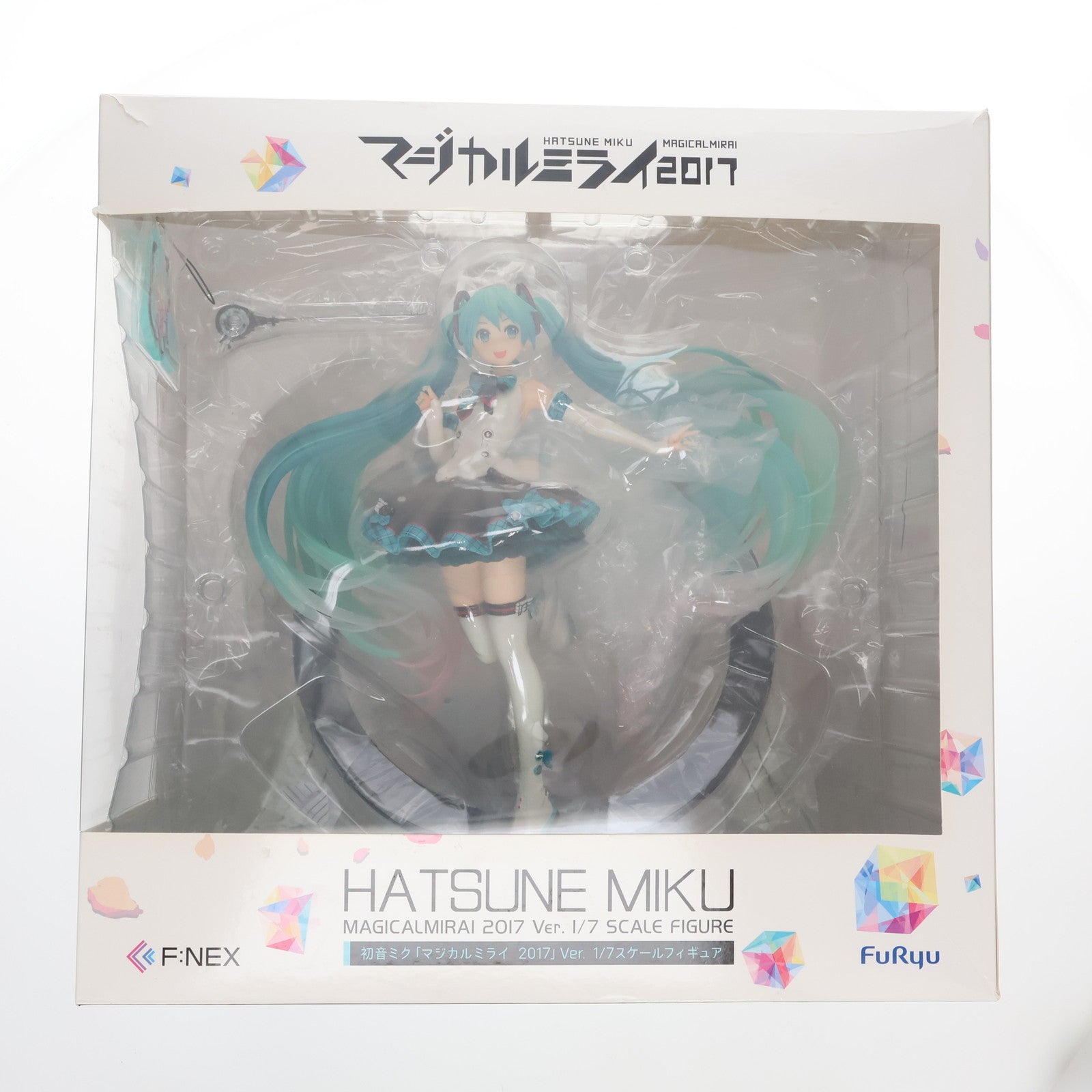 【中古即納】[FIG] 初音ミク「マジカルミライ 2017」Ver. キャラクターボーカルシリーズ01 初音ミク 1/7 完成品 フィギュア マジカルミライ2017&F:NEX&あみあみ限定(AMU-FNX101) フリュー(20180228)