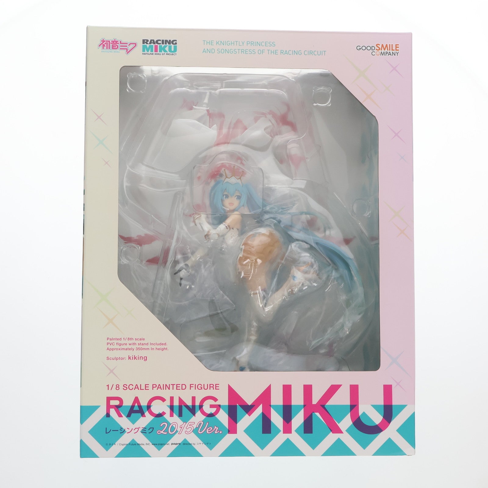 【中古即納】[FIG] レーシングミク 2015 Ver. 初音ミク GTプロジェクト 1/8 完成品 フィギュア グッドスマイルカンパニー(20160901)