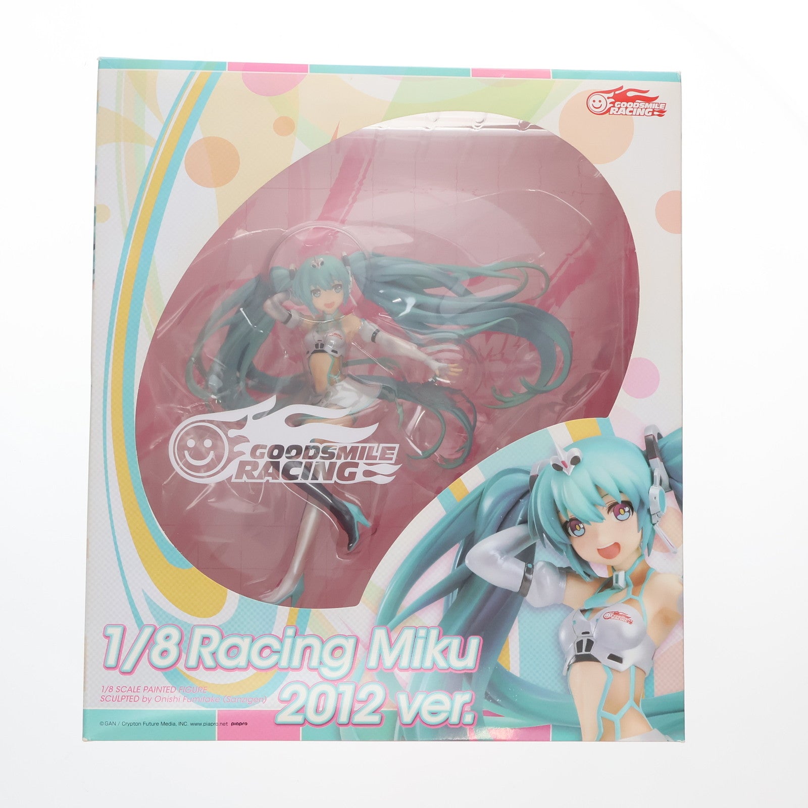 【中古即納】[FIG] レーシングミク 2012 ver. 初音ミク GTプロジェクト 1/8 完成品 フィギュア グッドスマイルレーシング(20130914)