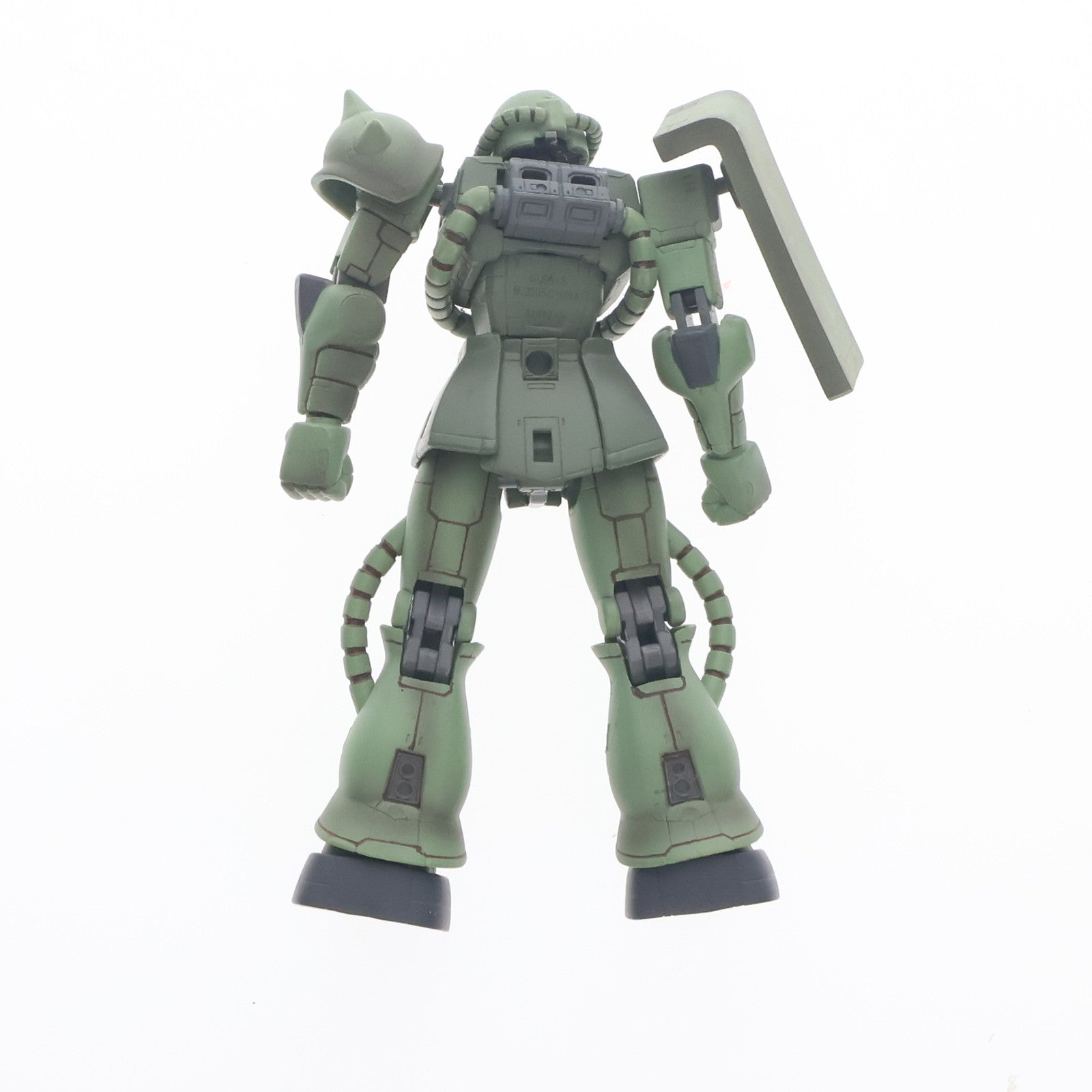 【中古即納】[FIG] EXTENDED MS IN ACTION!!(エクステンデッド・モビルスーツ・イン・アクション) 量産型ザクII 機動戦士ガンダム 完成品 可動フィギュア バンダイ(20050929)