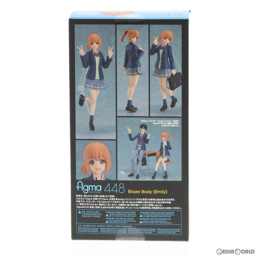 【中古即納】[FIG] figma(フィグマ) 448 ブレザーbody(エミリ) 完成品 可動フィギュア マックスファクトリー(20200514)