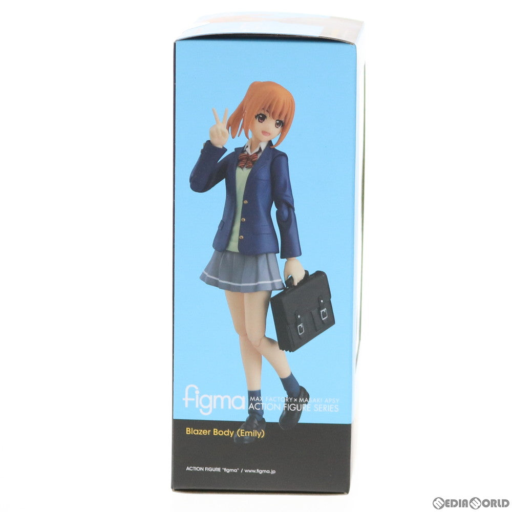 【中古即納】[FIG] figma(フィグマ) 448 ブレザーbody(エミリ) 完成品 可動フィギュア マックスファクトリー(20200514)