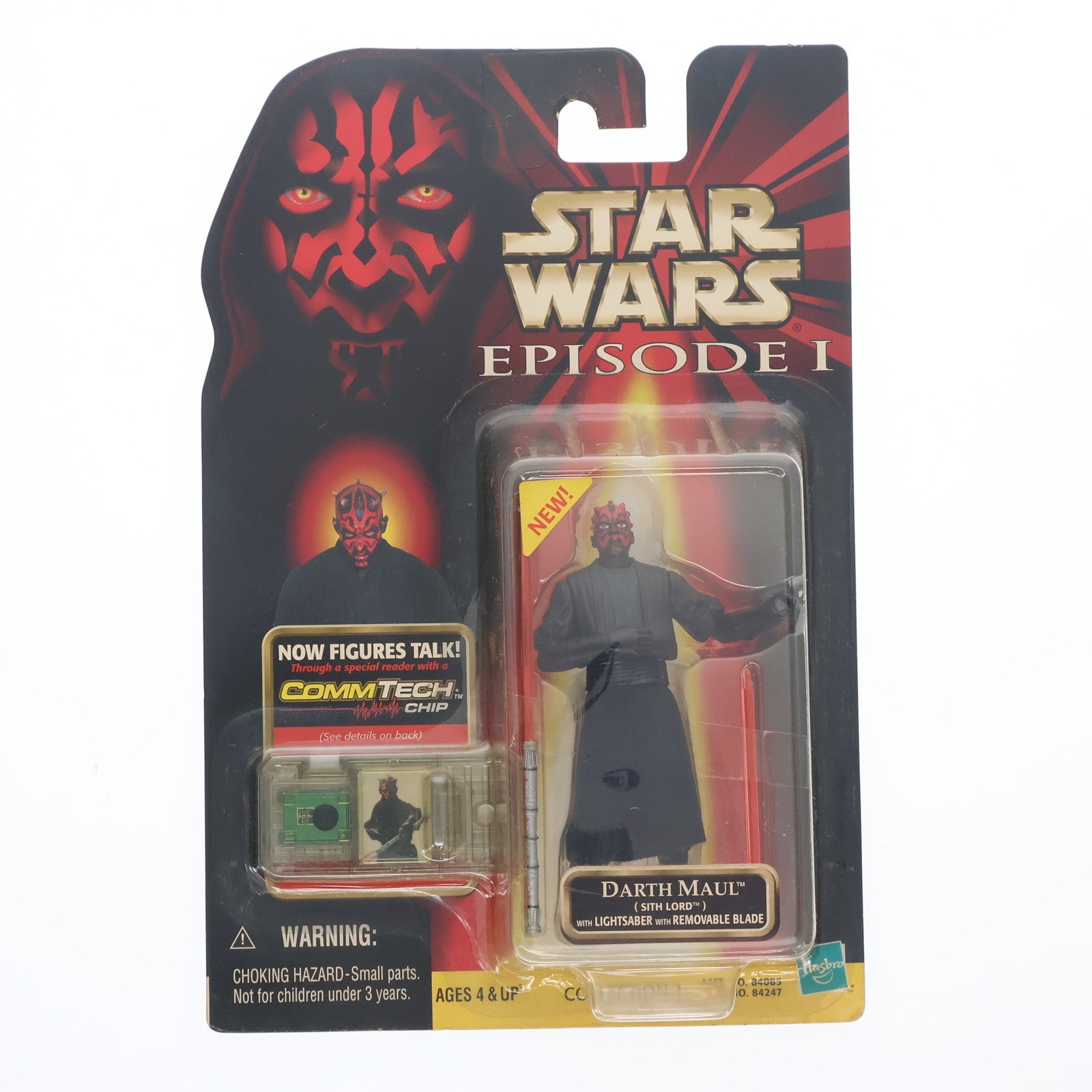 【中古即納】[FIG] コムテック ベーシックフィギュア ダース・モール シス・ロードVer. STAR WARS(スター・ウォーズ) エピソード1/ファントム・メナス 完成品 可動フィギュア トミー(20001031)
