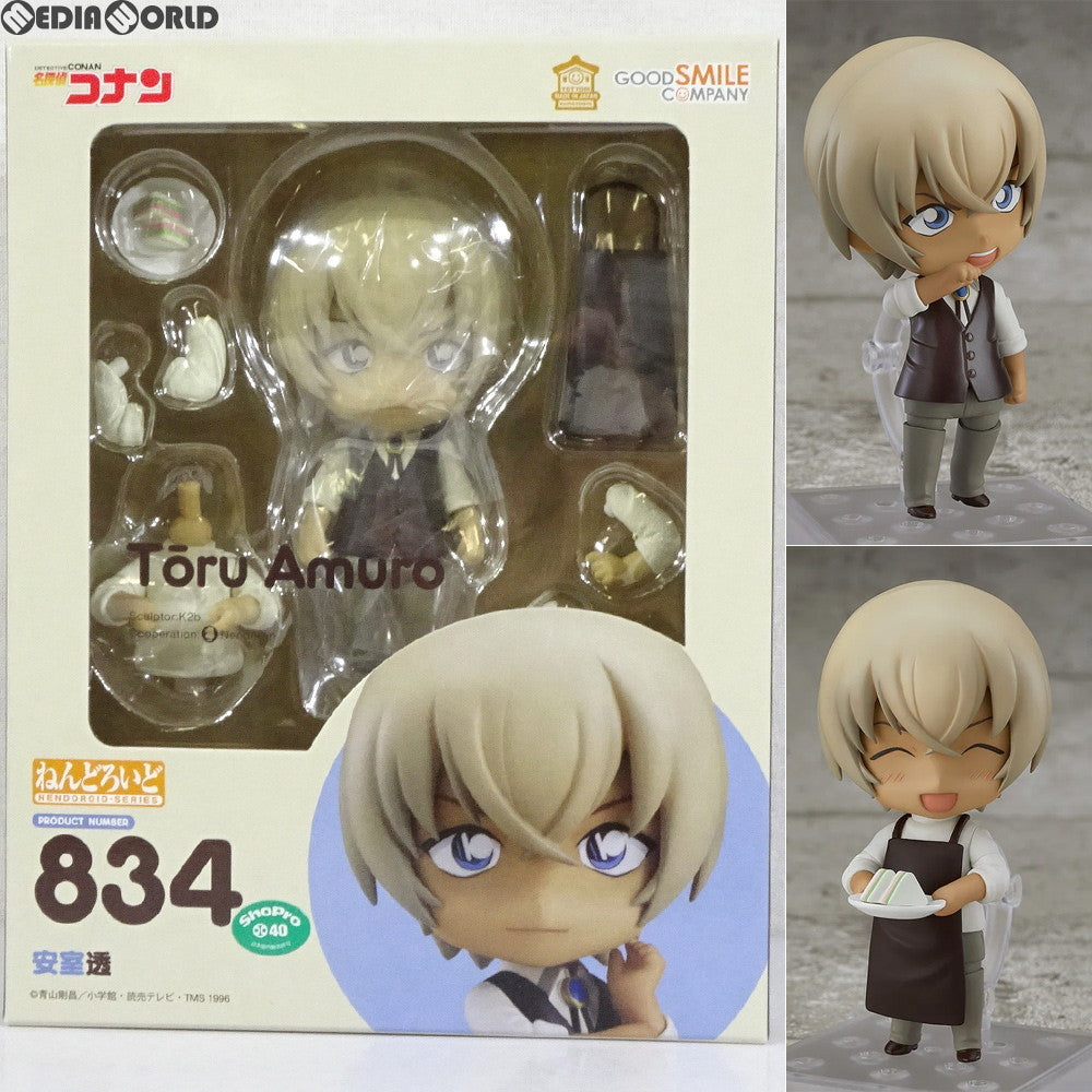 【中古即納】[FIG] ねんどろいど 834 安室透(あむろとおる) 名探偵コナン 完成品 可動フィギュア グッドスマイルカンパニー(20180531)