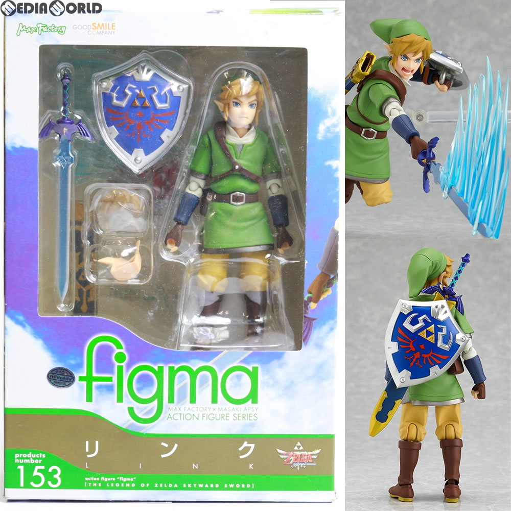 【中古即納】[FIG] figma(フィグマ) 153 リンク ゼルダの伝説 スカイウォードソード 完成品 可動フィギュア マックスファクトリー(20150920)