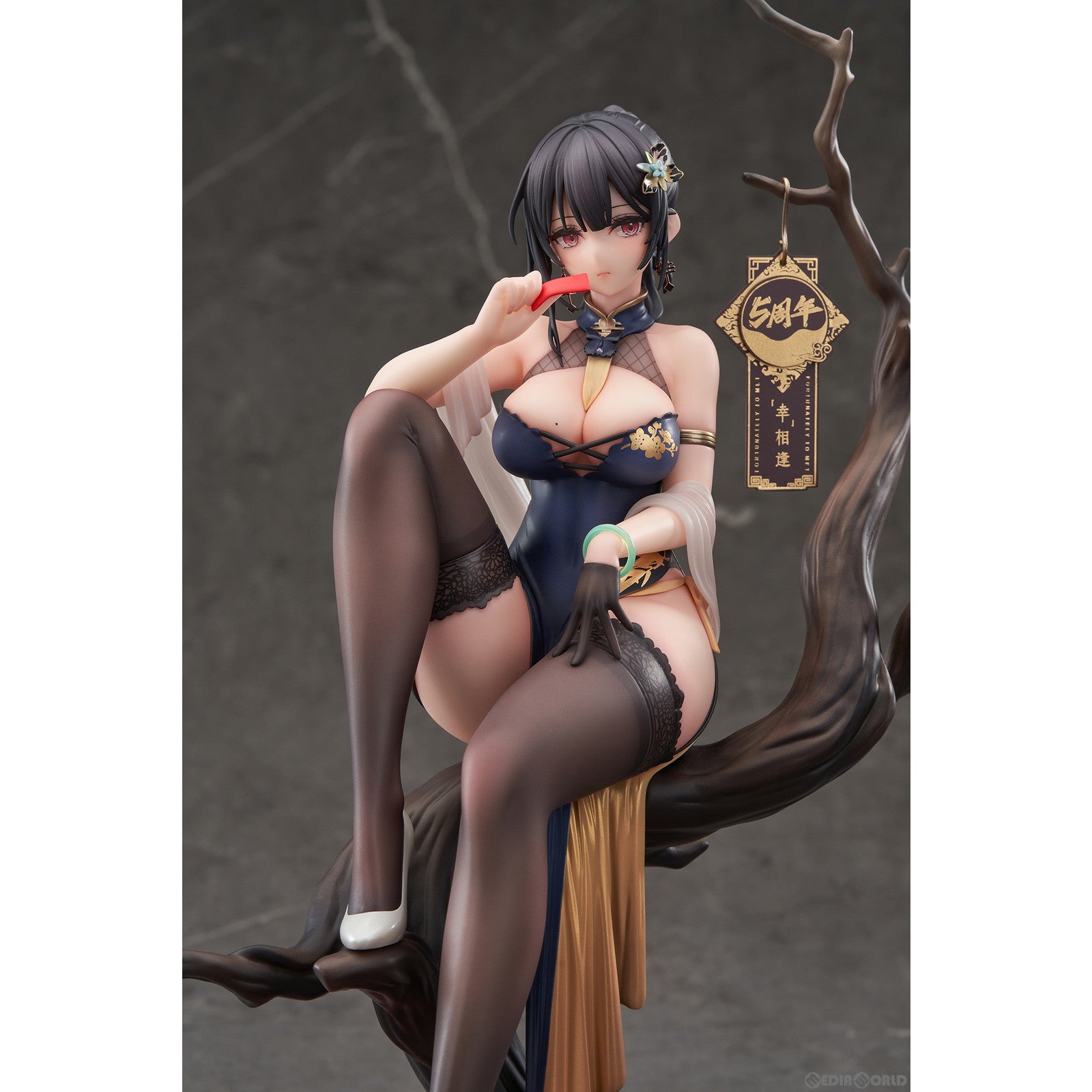 【中古即納】[FIG] ポストカード9枚付属 XIAMI(シャミ) 「幸」相逢 チャイナドレスVer. セット 1/7 完成品 フィギュア APEX(エーペックス)/東京フィギュア(20250331)