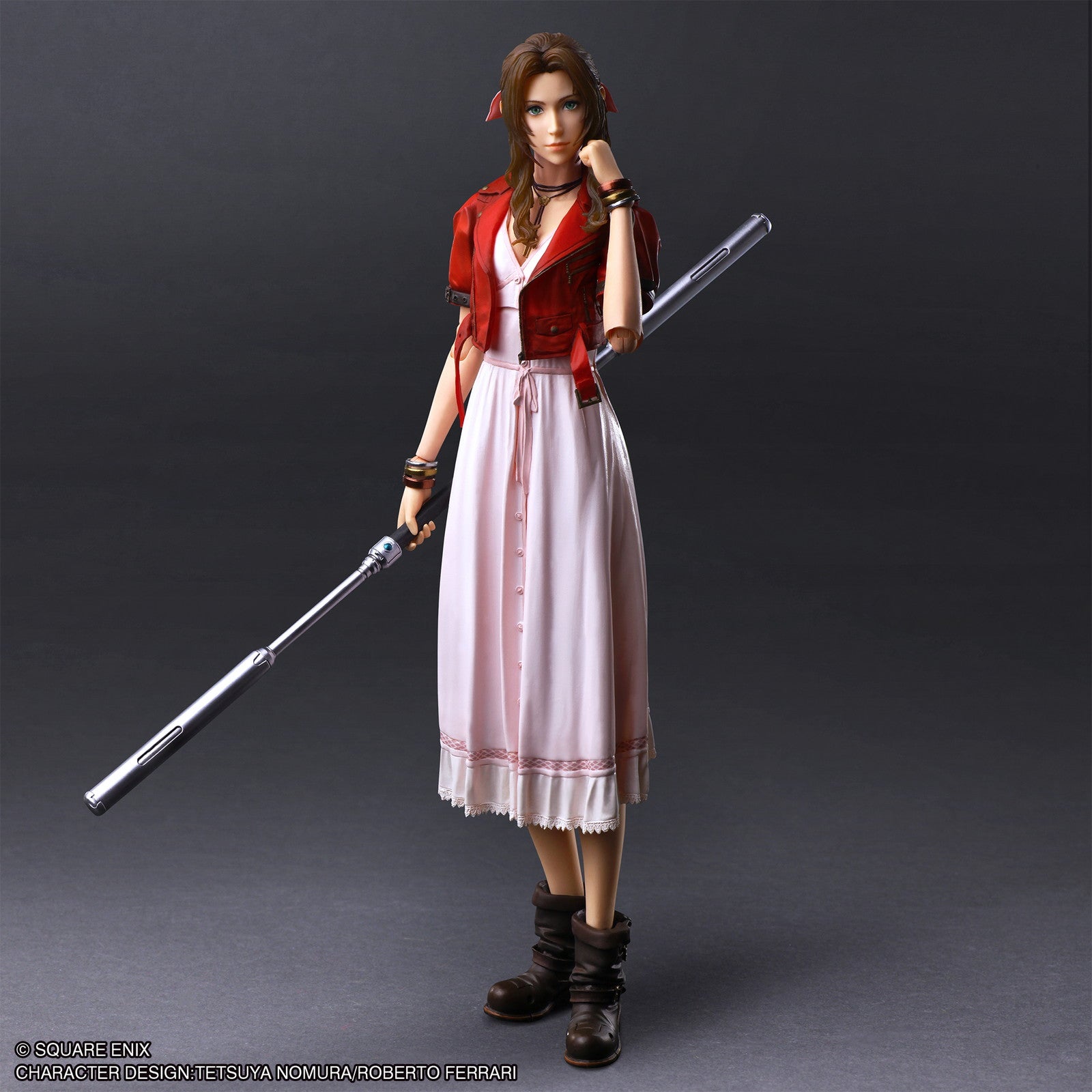 【中古即納】[FIG] PLAY ARTS改(プレイアーツ改) エアリス・ゲインズブール FINAL FANTASY VII REBIRTH(ファイナルファンタジー7 リバース) 完成品 可動フィギュア スクウェア・エニックス(20250409)