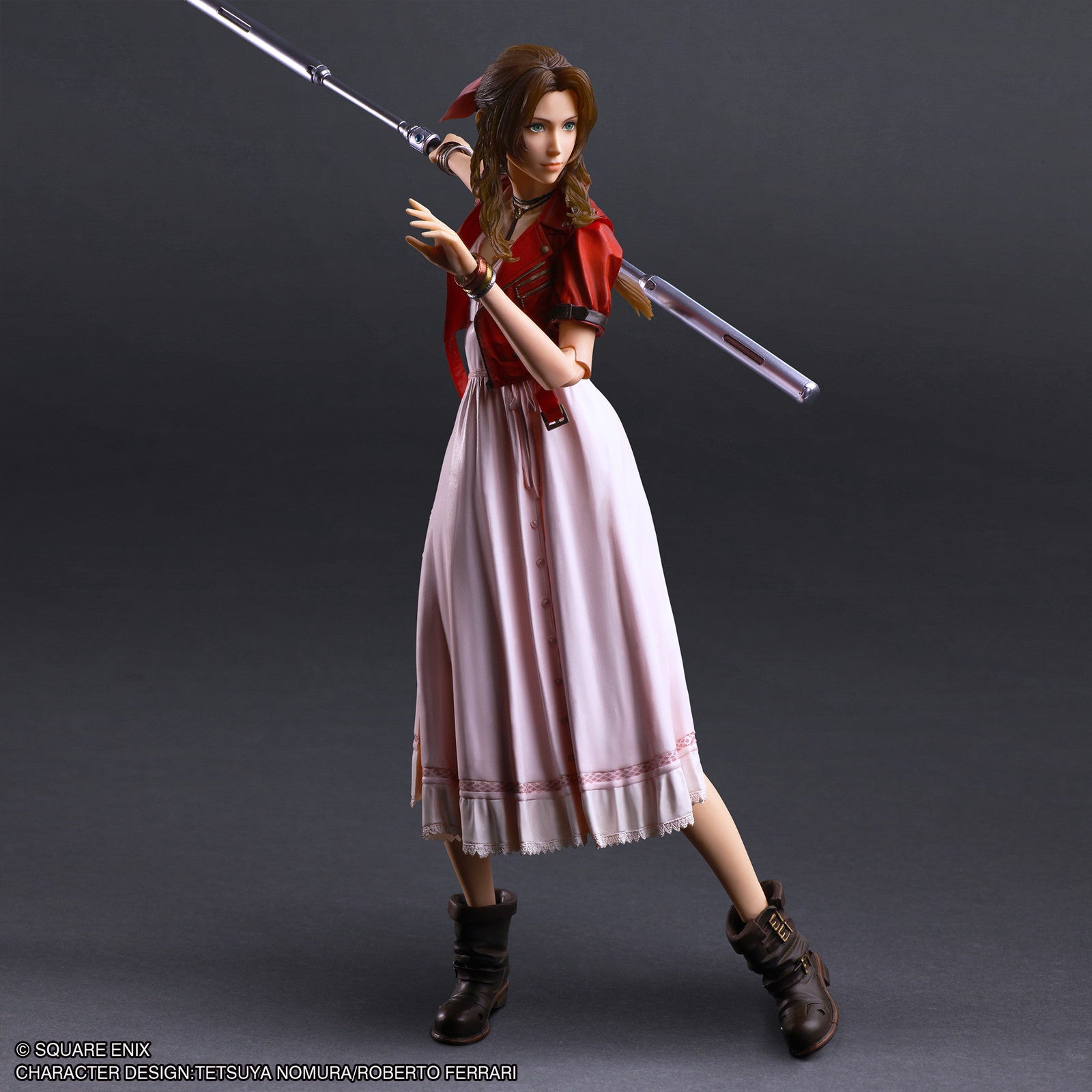 【中古即納】[FIG] PLAY ARTS改(プレイアーツ改) エアリス・ゲインズブール FINAL FANTASY VII REBIRTH(ファイナルファンタジー7 リバース) 完成品 可動フィギュア スクウェア・エニックス(20250409)