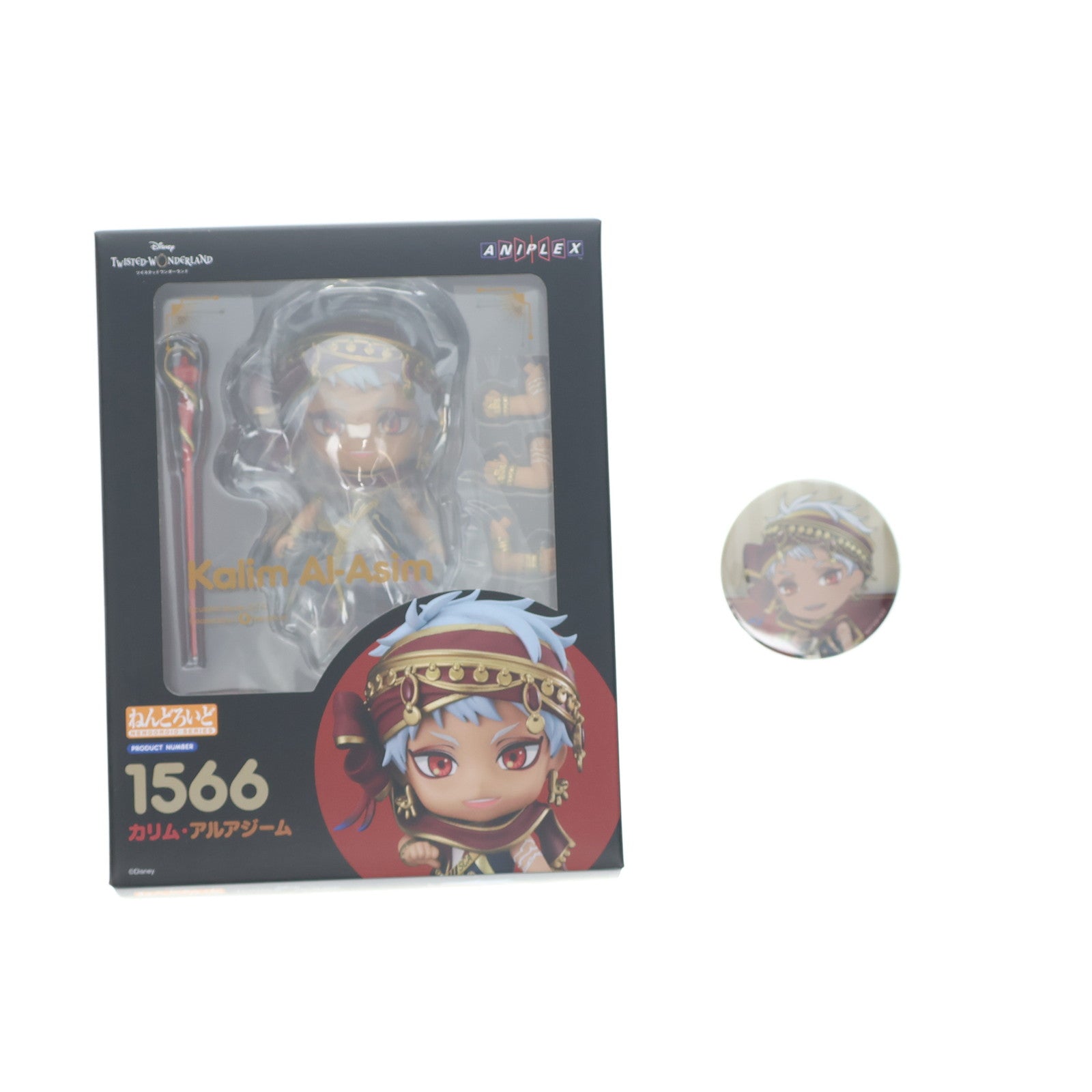 【中古即納】[FIG] 予約特典付属 ねんどろいど 1566 カリム・アルアジーム ディズニー ツイステッドワンダーランド 完成品 可動フィギュア ANIPLEX+&GOODSMILE ONLINE SHOP限定 アニプレックス/オランジュ・ルージュ(20210930)