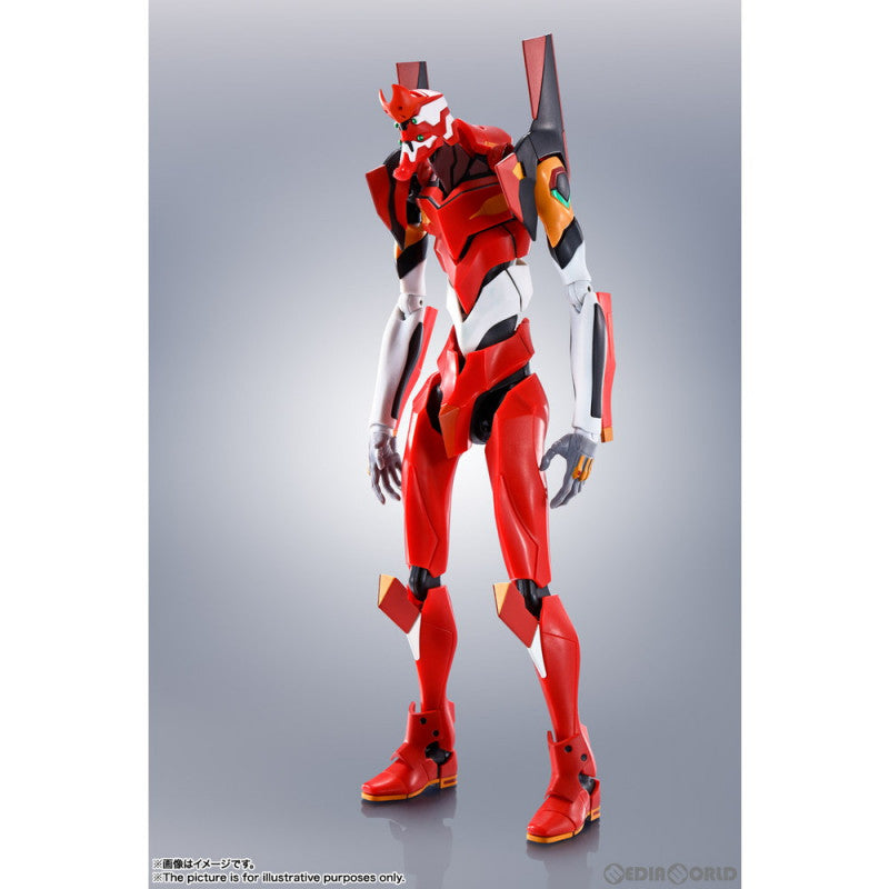 【中古即納】[FIG] ROBOT魂(SIDE EVA) エヴァンゲリオン2号機+S型装備-新劇場版- シン・エヴァンゲリオン劇場版 完成品 可動フィギュア バンダイスピリッツ(20210522)