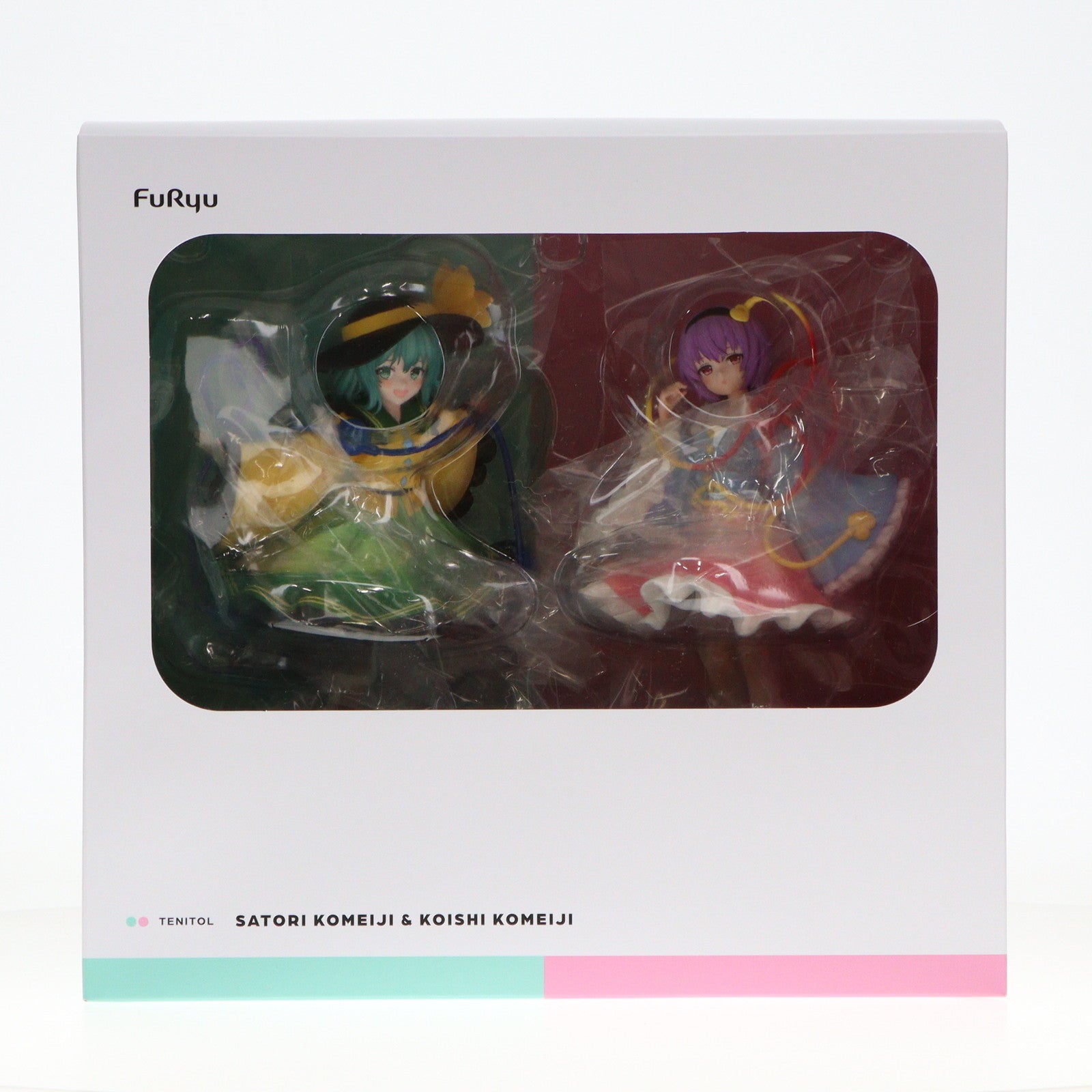 【中古即納】[FIG] TENITOL 古明地さとり&古明地こいし(こめいじさとり&こめいじこいし) 東方Project 完成品 フィギュア(AMU-TNL0106) フリュー(20250309)