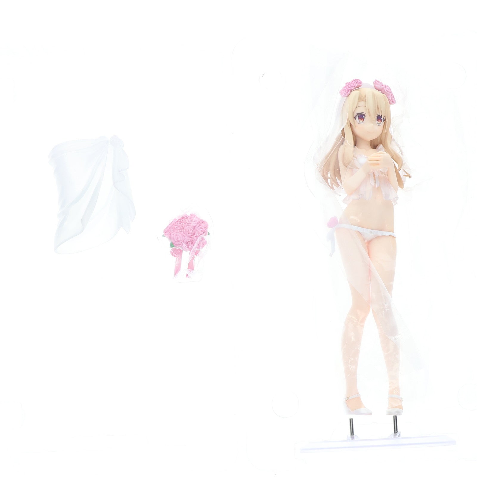 【中古即納】[FIG] イリヤスフィール・フォン・アインツベルン ウェディングビキニVer. Fate/kaleid liner Prisma☆Illya プリズマ☆ファンタズム 1/7 完成品 フィギュア KADOKAWA(カドカワ)(20210306)