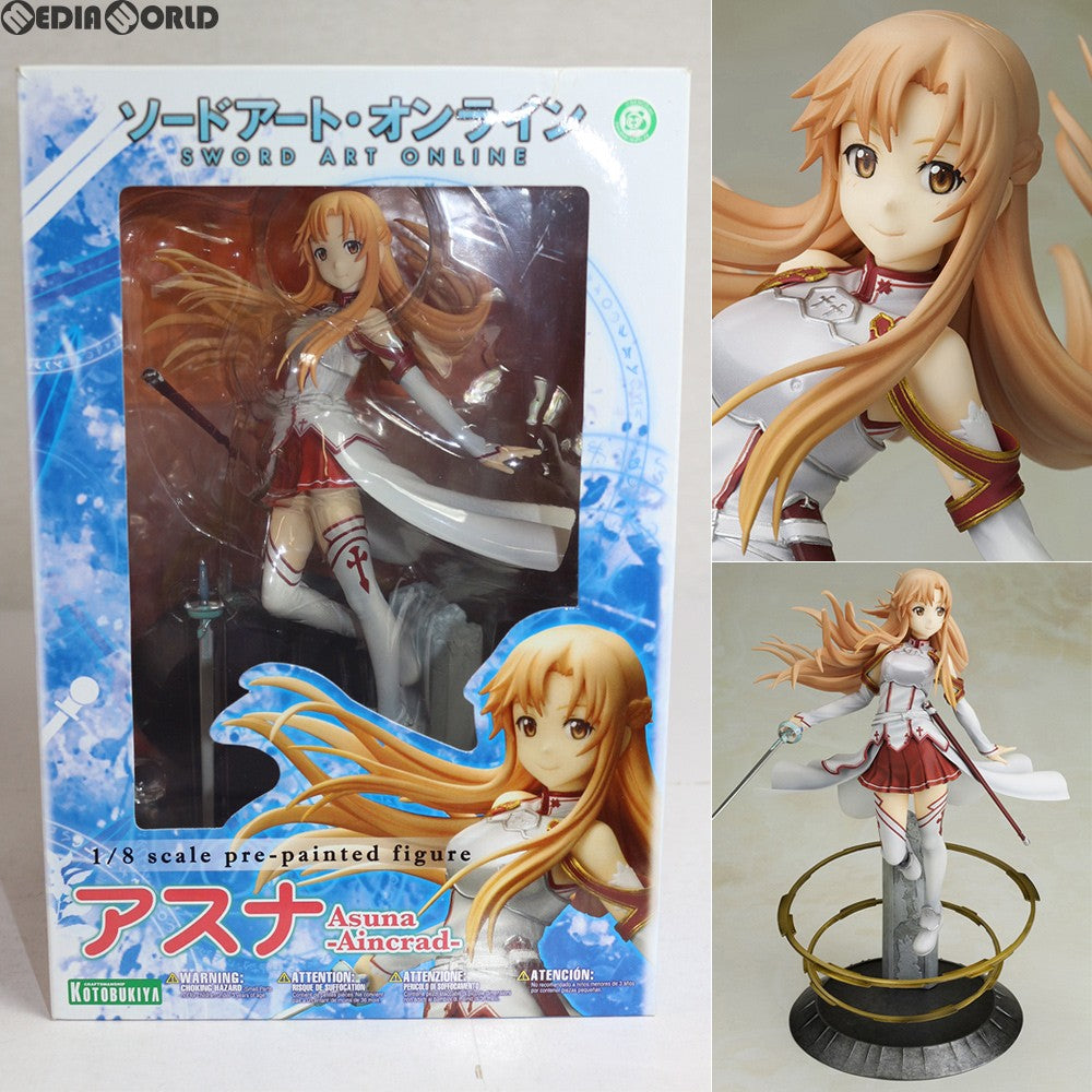【中古即納】[FIG] アスナ -Aincrad- ソードアート・オンライン 1/8 完成品 フィギュア コトブキヤ(20130528)