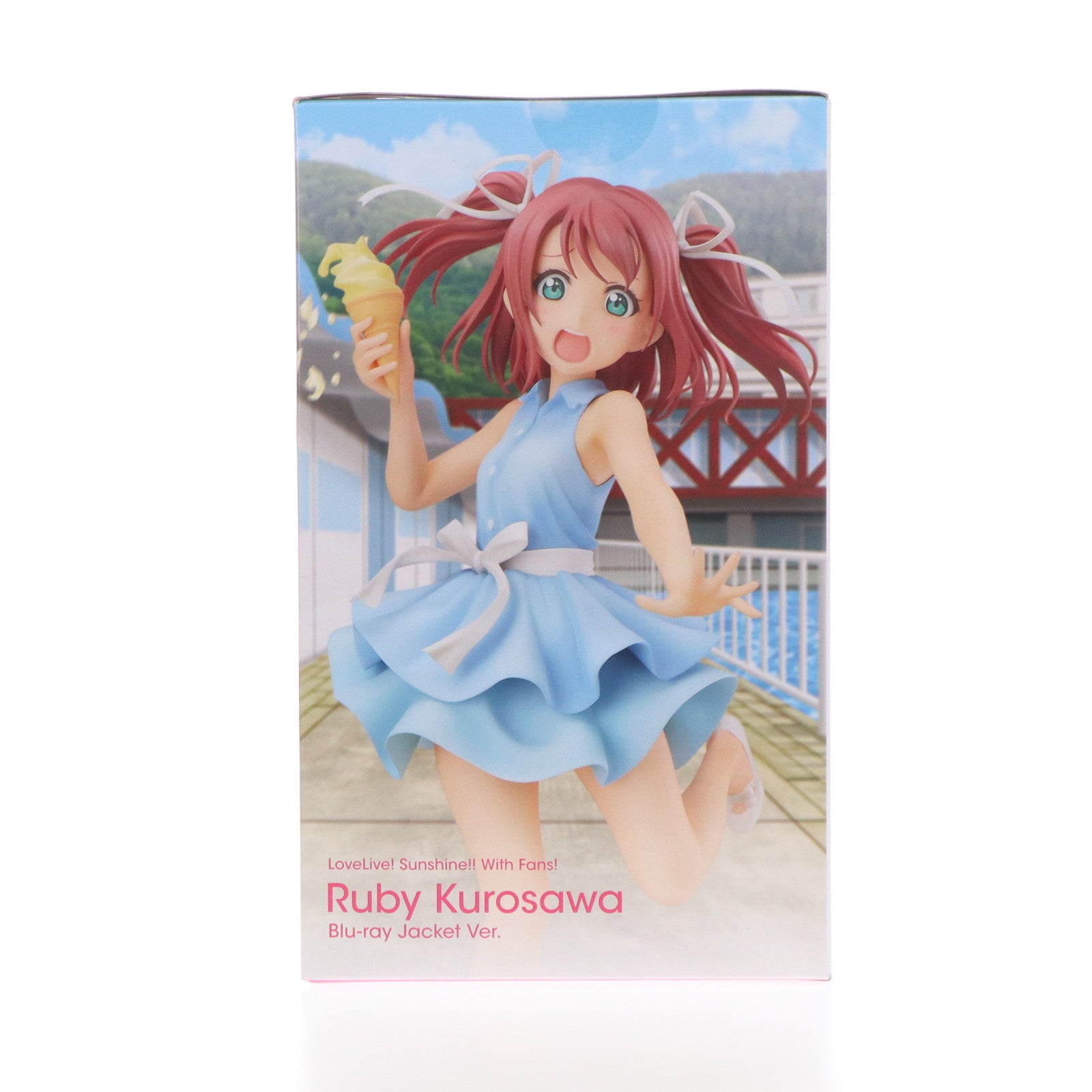 【中古即納】[FIG] バンダイビジュアルクラブ限定特典付属 黒澤ルビィ(くろさわるびぃ) Blu-rayジャケットVer.(限定版!!) ラブライブ!サンシャイン!! 1/7 完成品 フィギュア(TU-1457) バンダイナムコアーツ(20190531)