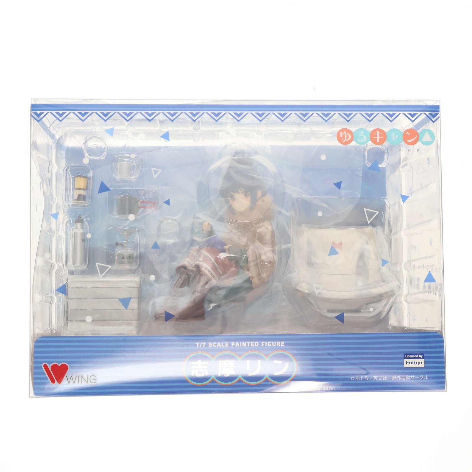 【中古即納】[FIG] 志摩リン(しまりん) ゆるキャン△ 1/7 完成品 フィギュア WING(ウイング)(20200906)
