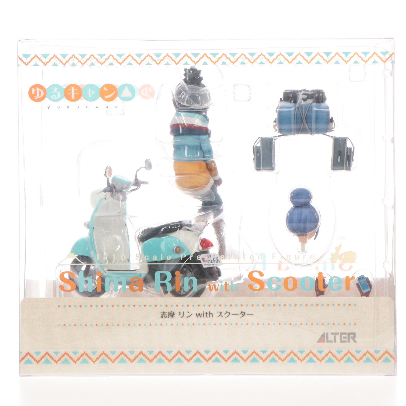 【中古即納】[FIG] 志摩リン(しまりん) with スクーター ゆるキャン△ 1/10 完成品 フィギュア アルター(20210214)