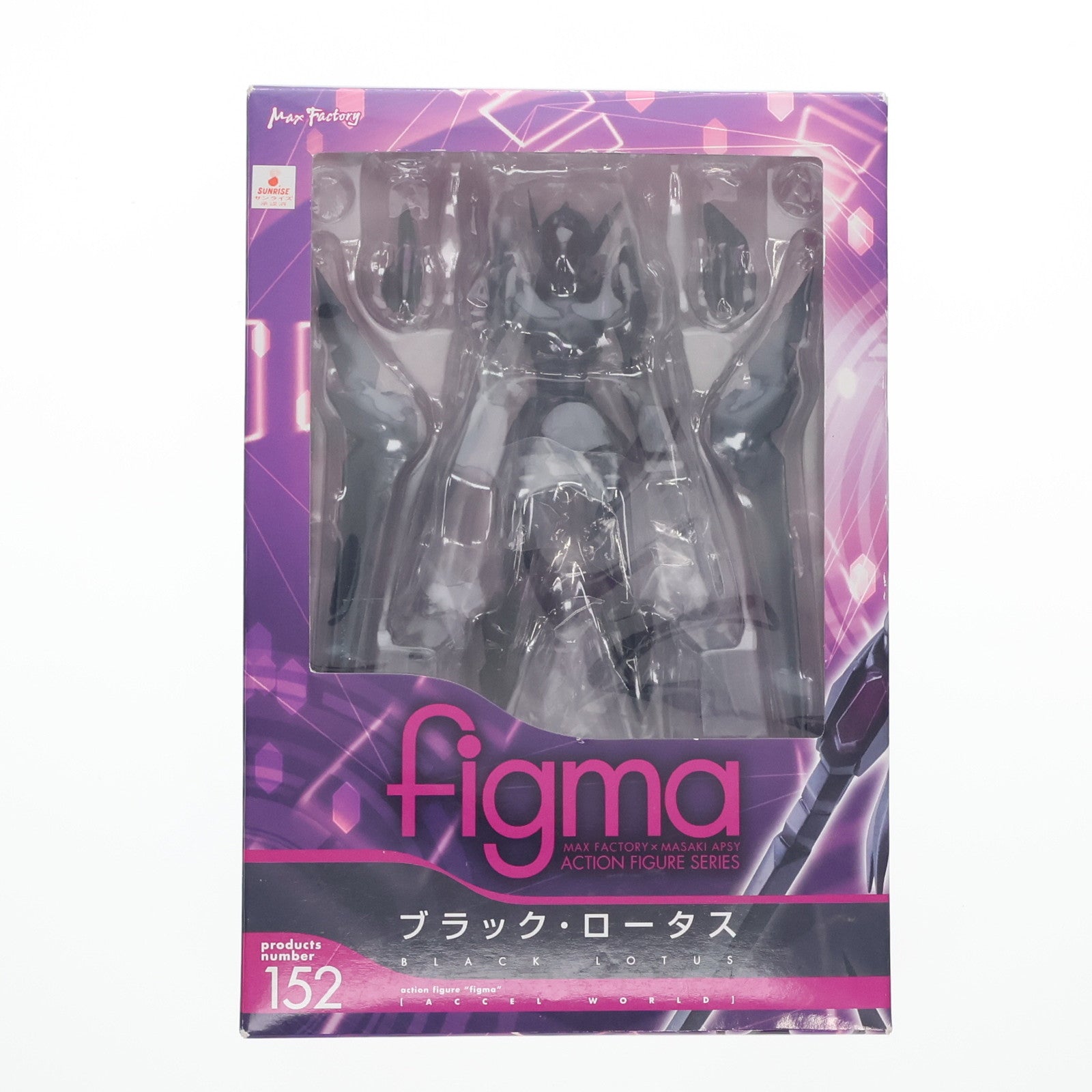 【中古即納】[FIG] figma(フィグマ) 152 ブラック・ロータス アクセル・ワールド 完成品 可動フィギュア マックスファクトリー(20121123)