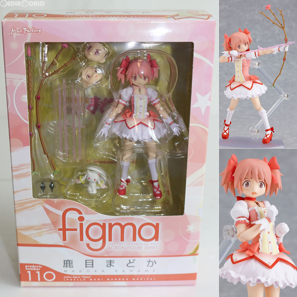 【中古即納】[FIG] figma(フィグマ) 110 鹿目まどか(かなめまどか) 魔法少女まどか☆マギカ 完成品 可動フィギュア マックスファクトリー(20111001)