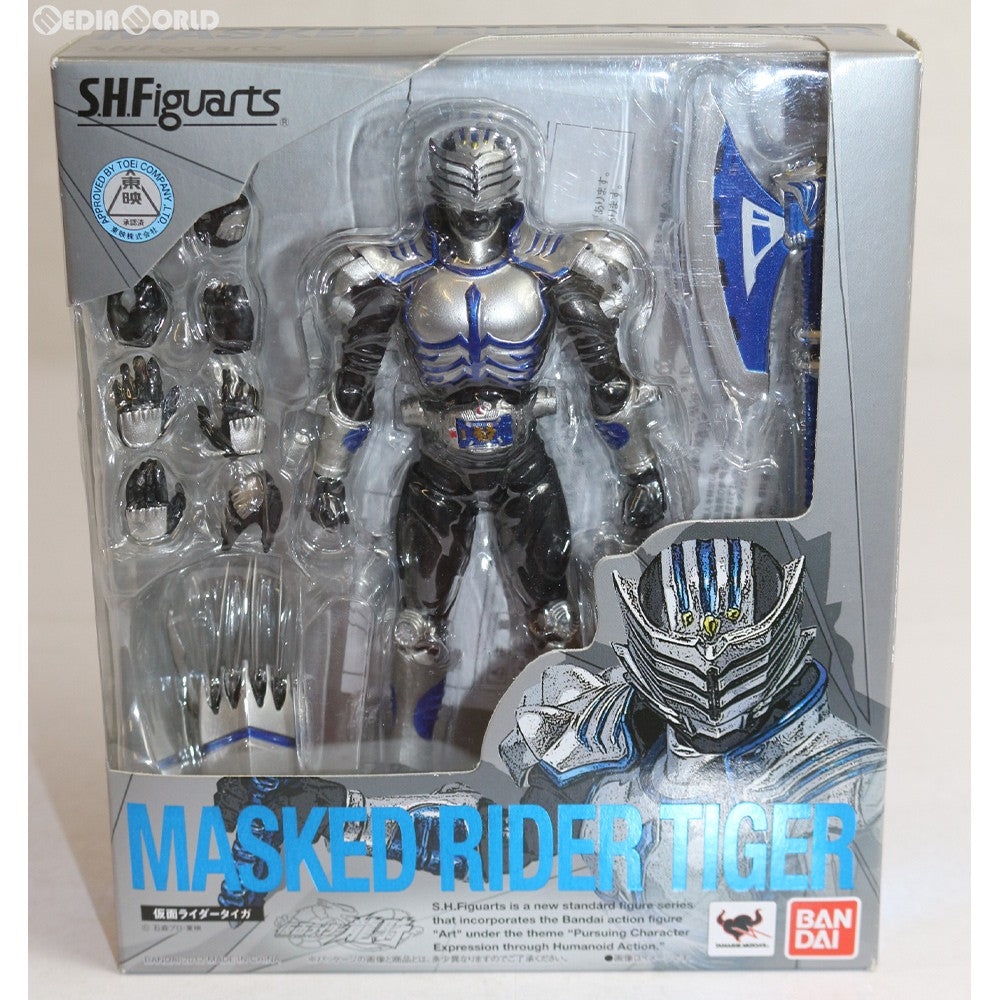 【中古即納】[FIG] S.H.Figuarts(フィギュアーツ) 仮面ライダータイガ 仮面ライダー龍騎 完成品 可動フィギュア バンダイ(20120825)