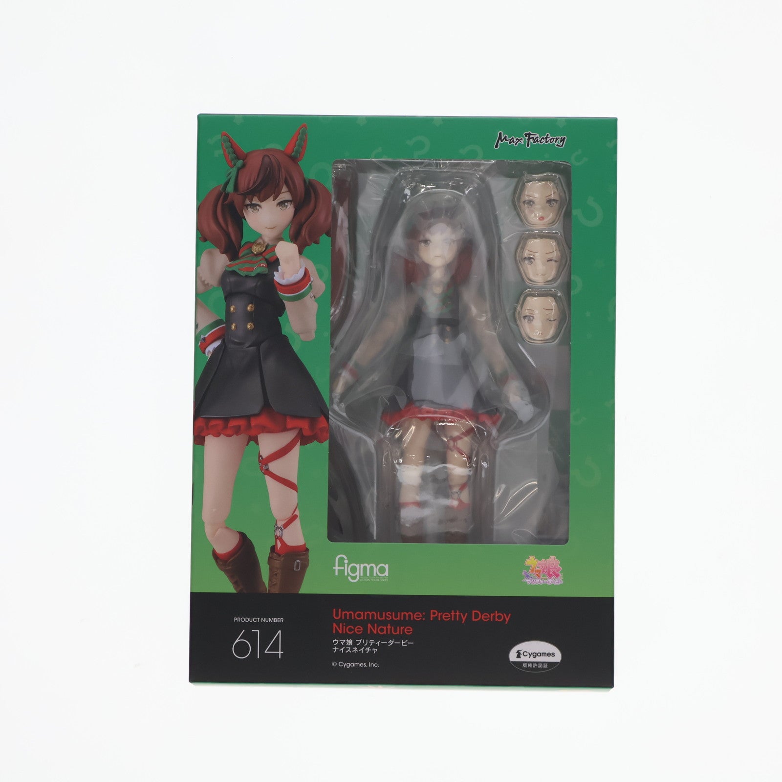 【中古即納】[FIG] figma(フィグマ) 614 ナイスネイチャ ウマ娘 プリティーダービー 完成品 可動フィギュア GOODSMILE ONLINE SHOP&一部オンラインショップ限定 マックスファクトリー(20240531)