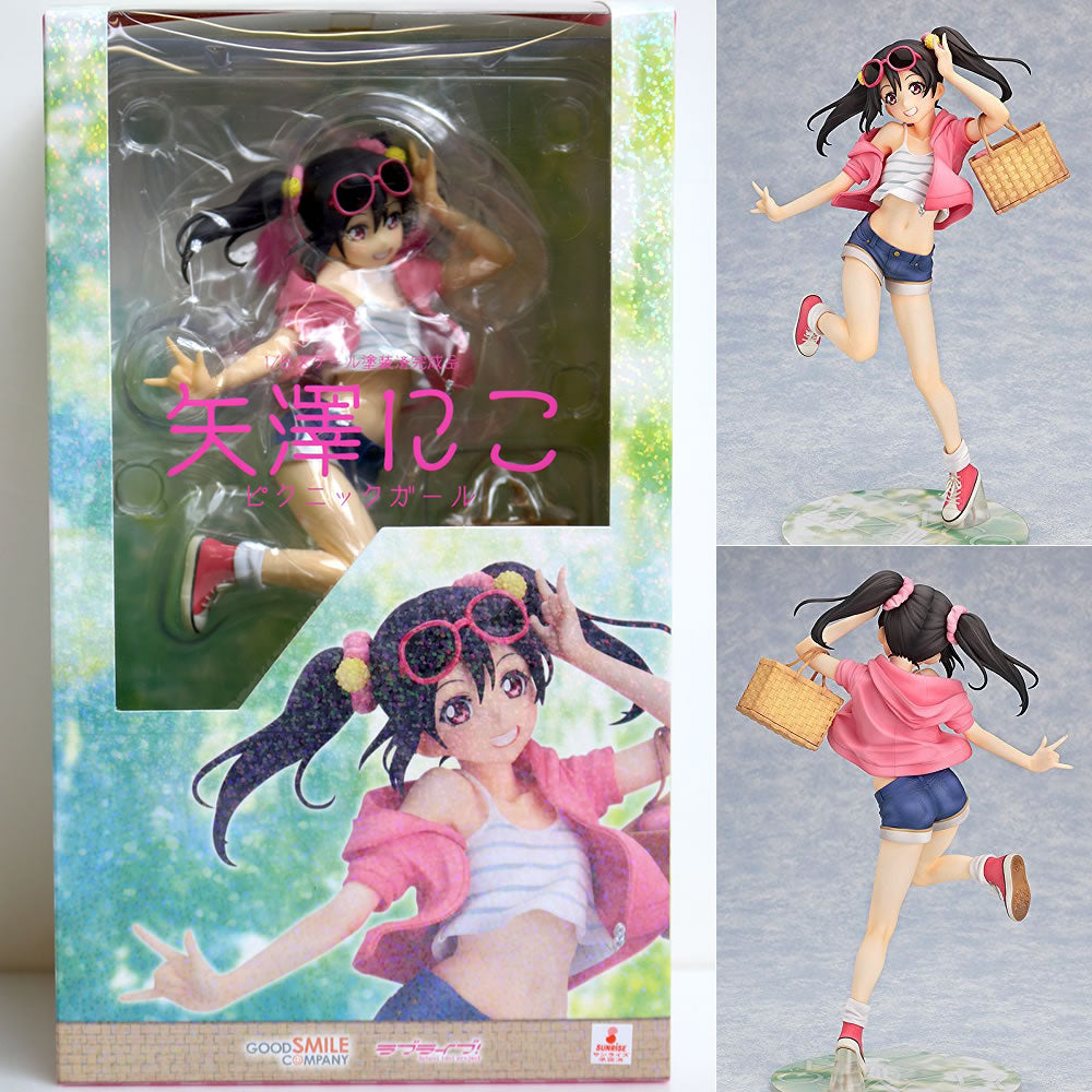 【中古即納】[FIG] 矢澤にこ(やざわにこ) ピクニックガール ラブライブ! 1/8 完成品 フィギュア グッドスマイルカンパニー(20160320)