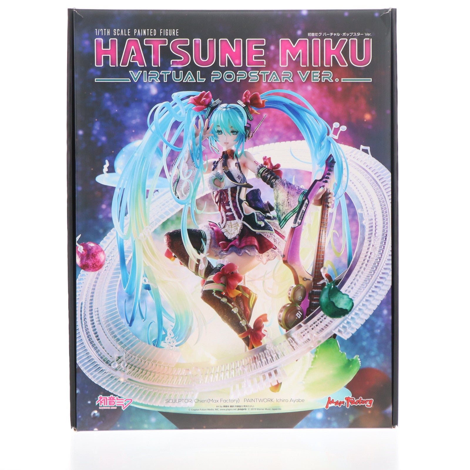 【中古即納】[FIG] 初音ミク バーチャル・ポップスター Ver. キャラクター・ボーカル・シリーズ 01 初音ミク 1/7 完成品 フィギュア GOODSMILE ONLINE SHOP&Amazon.co.jp&あみあみ限定 マックスファクトリー(20240131)