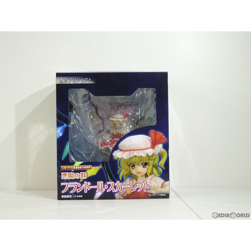 【中古即納】[FIG] 悪魔の妹 フランドール・スカーレット 東方Project 1/8 完成品 フィギュア(TP23) グリフォンエンタープライズ(20100326)