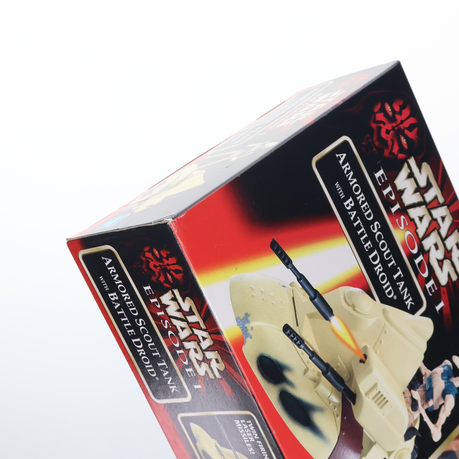 【中古即納】[FIG] ARMORED SCOUT TANK WITH BATTLE DROID -アーマード スカウトタンク&バトル・ドロイド- STAR WARS(スター・ウォーズ) エピソード1/ファントム・メナス 完成品 アクションフィギュア(84367) ハズブロ(19991231)