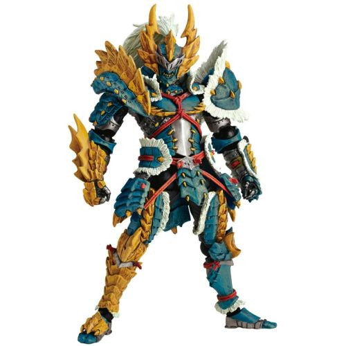 【中古即納】[FIG] リボルテックヤマグチ ハンター男剣士 ジンオウシリーズ モンスターハンター 完成品 可動フィギュア 海洋堂(20220430)
