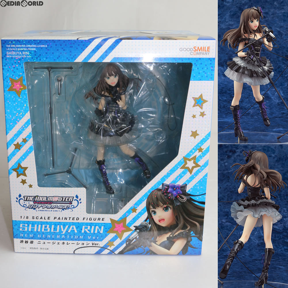 【中古即納】[FIG] 渋谷凛(しぶやりん) ニュージェネレーションVer. アイドルマスター シンデレラガールズ 1/8 完成品 フィギュア グッドスマイルカンパニー(20140424)
