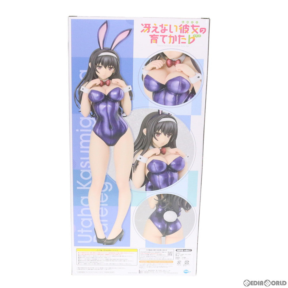 【中古即納】[FIG] B-Style 霞ヶ丘詩羽(かすみがおかうたは) 生足バニーVer. 冴えない彼女の育てかた♭ 1/4 完成品 フィギュア FREEing(フリーイング)(20200701)
