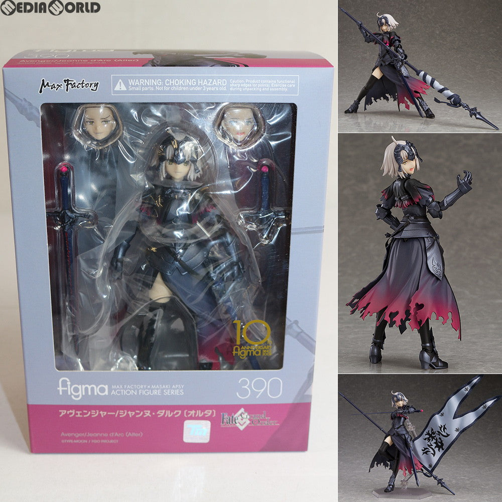 【中古即納】[FIG] figma(フィグマ) 390 アヴェンジャー/ジャンヌ・ダルク[オルタ] Fate/Grand Order(フェイト/グランドオーダー) 完成品 可動フィギュア マックスファクトリー(20180921)