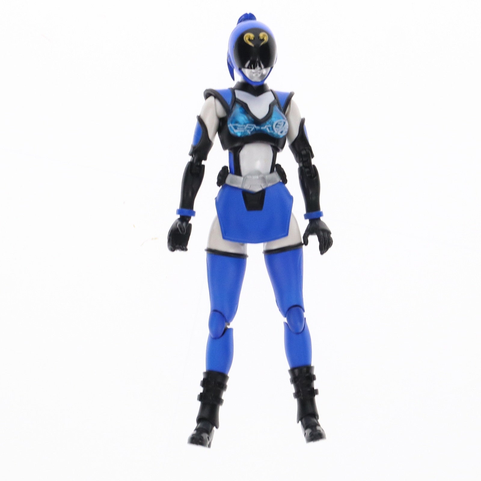 【中古即納】[FIG] S.H.Figuarts(フィギュアーツ) アキバブルー 非公認戦隊アキバレンジャー 完成品 可動フィギュア バンダイ(20120728)