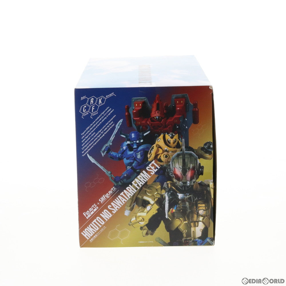 【中古即納】[FIG] 魂ウェブ商店限定 フィギュアーツZERO+S.H.Figuarts(フィギュアーツ) 北都の猿渡ファームセット 仮面ライダービルド 完成品 可動フィギュア バンダイスピリッツ(20190630)