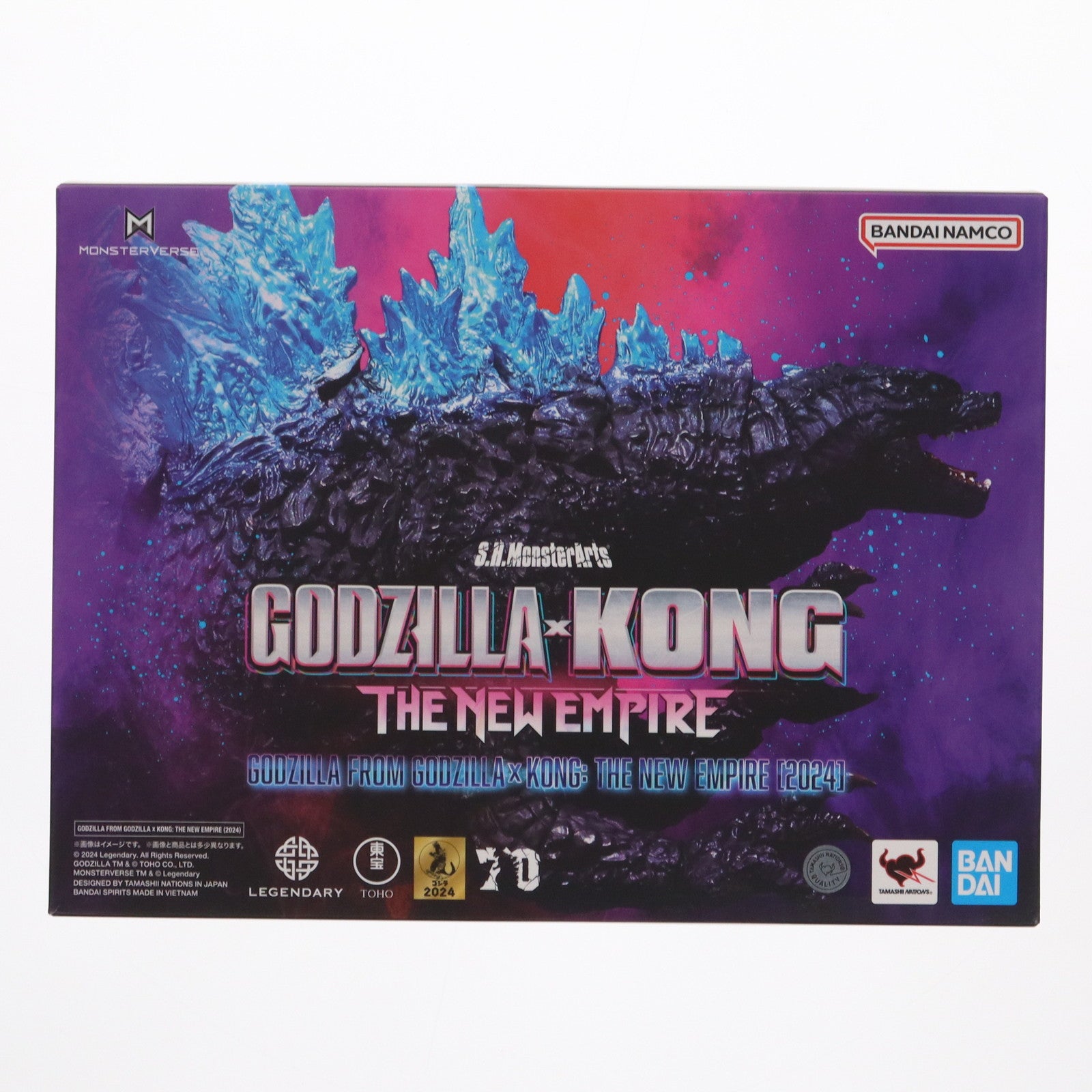 【中古即納】[FIG] S.H.MonsterArts(モンスターアーツ) GODZILLA(ゴジラ) FROM GODZILLA x KONG: THE NEW EMPIRE(2024) ゴジラxコング 新たなる帝国 完成品 可動フィギュア バンダイスピリッツ(20240426)