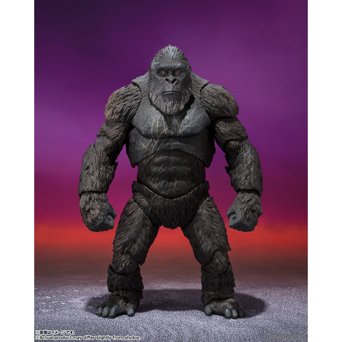【中古即納】[FIG] S.H.MonsterArts(モンスターアーツ) KONG(コング) FROM GODZILLA x KONG: THE NEW EMPIRE(2024) ゴジラxコング 新たなる帝国 完成品 可動フィギュア バンダイスピリッツ(20240426)